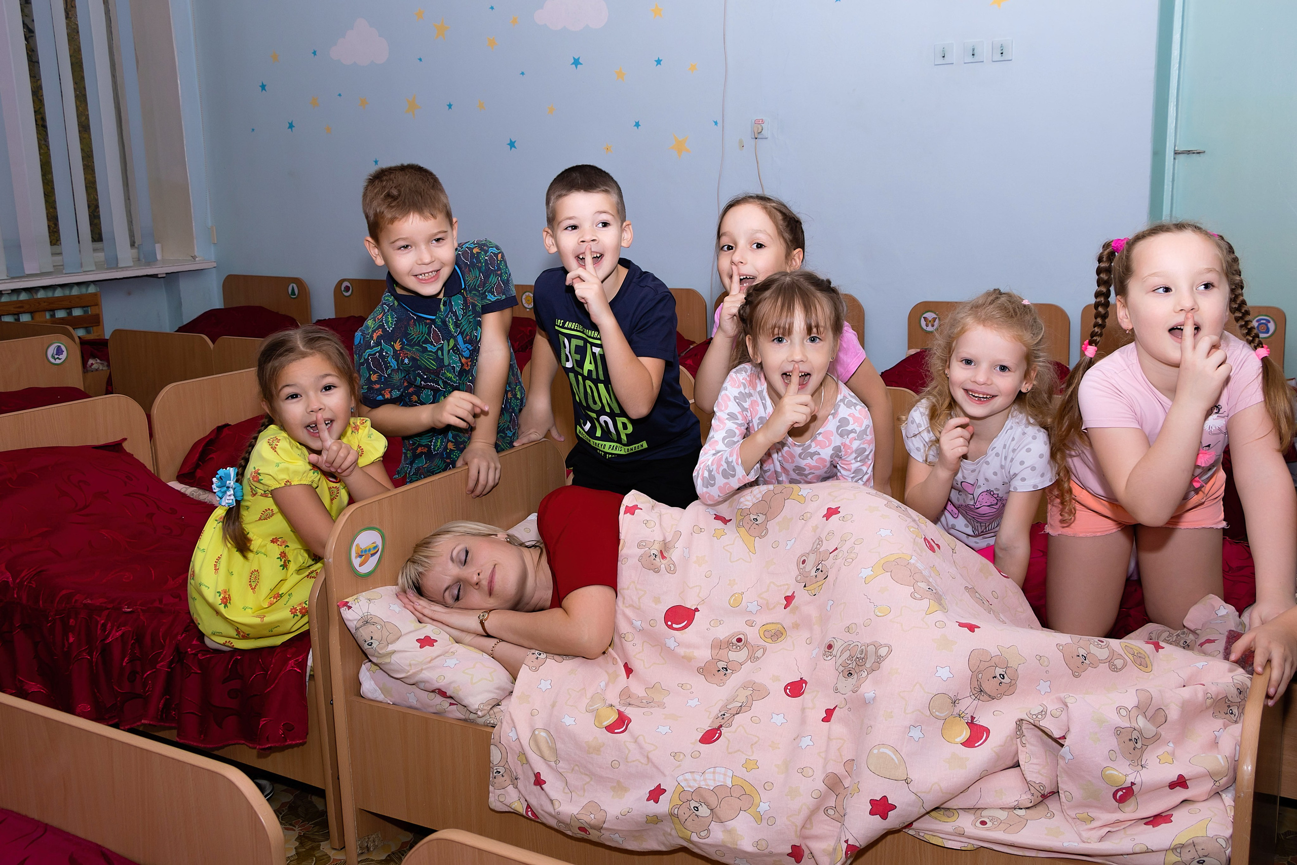 Съёмка в детском саду. Выпускные альбомы «Эврика» в Нижнем Новгороде