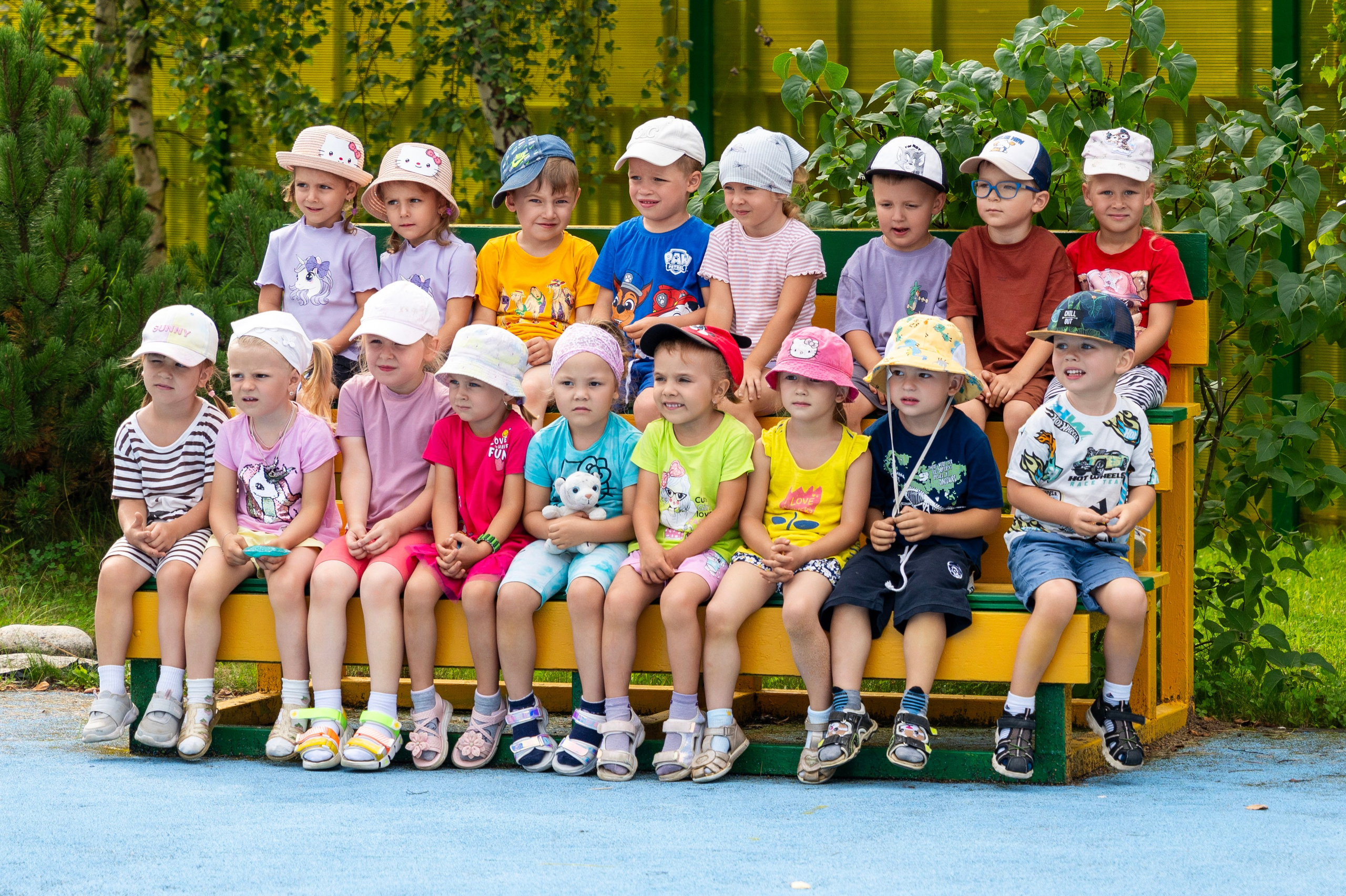 Игры на свежем воздухе. Фотограф Юлия Попова