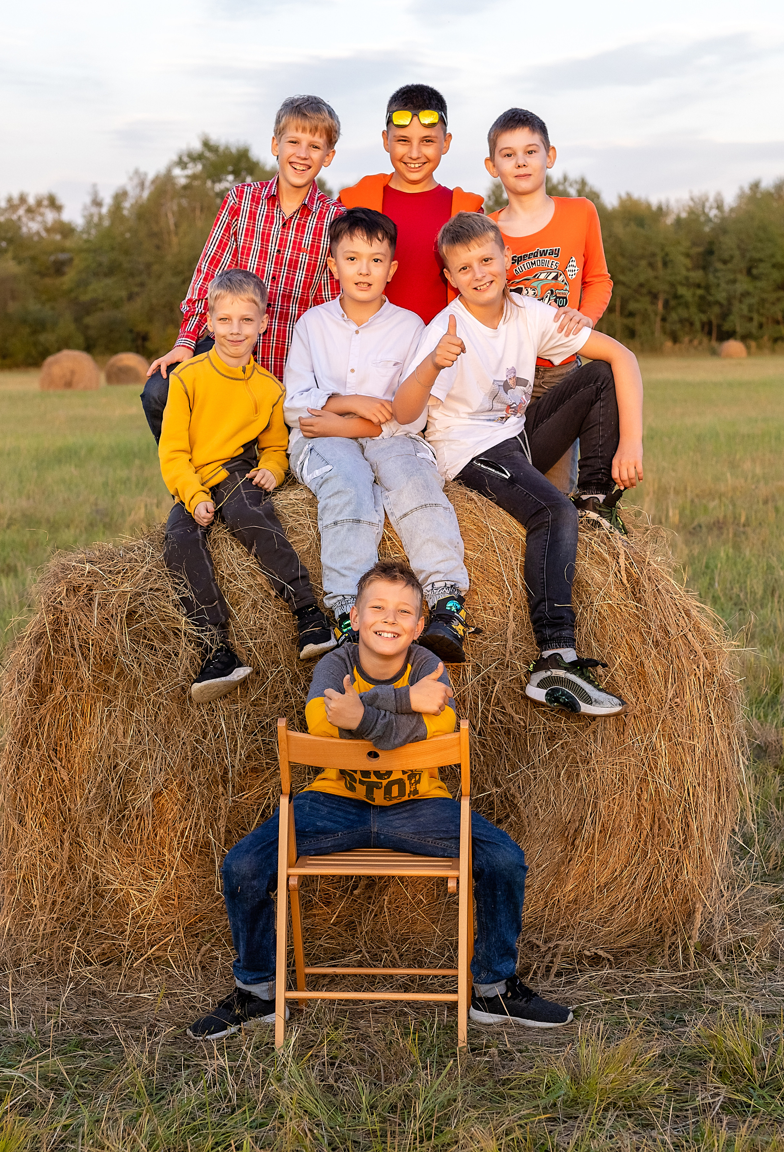 4 класс, Осень. Стильный выпускной альбом Владивосток фотограф Вероника Мигачева