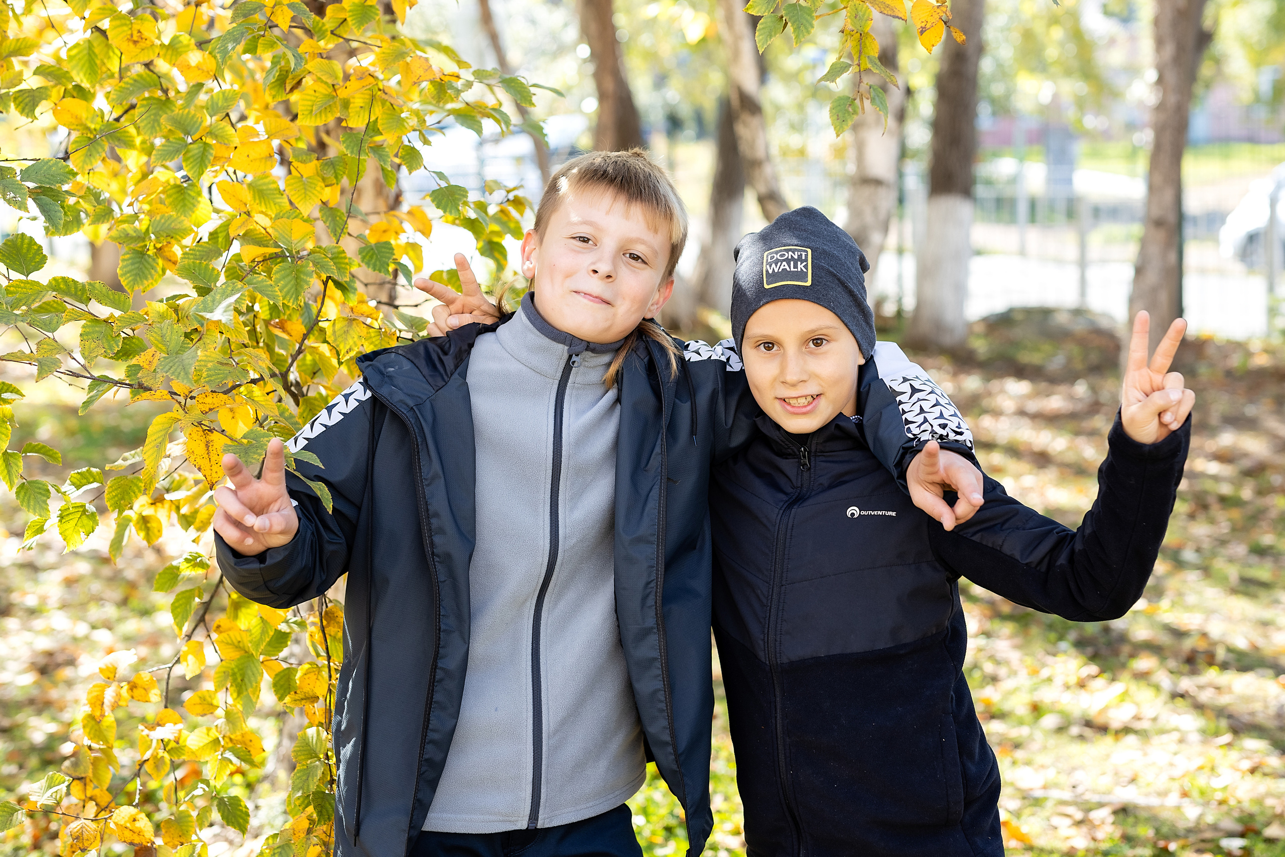 4 класс, Осень. Стильный выпускной альбом Владивосток фотограф Вероника Мигачева