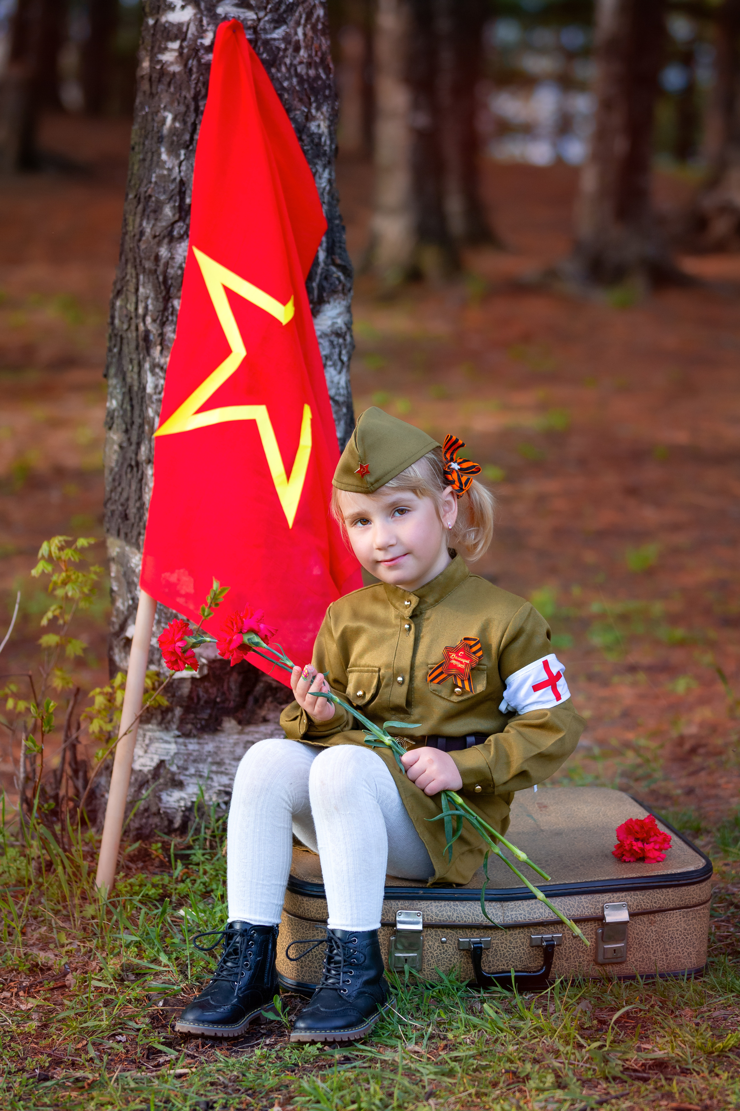 Фотопроект 9 мая детский сад, школа. Стильный выпускной альбом Владивосток фотограф Вероника Мигачева