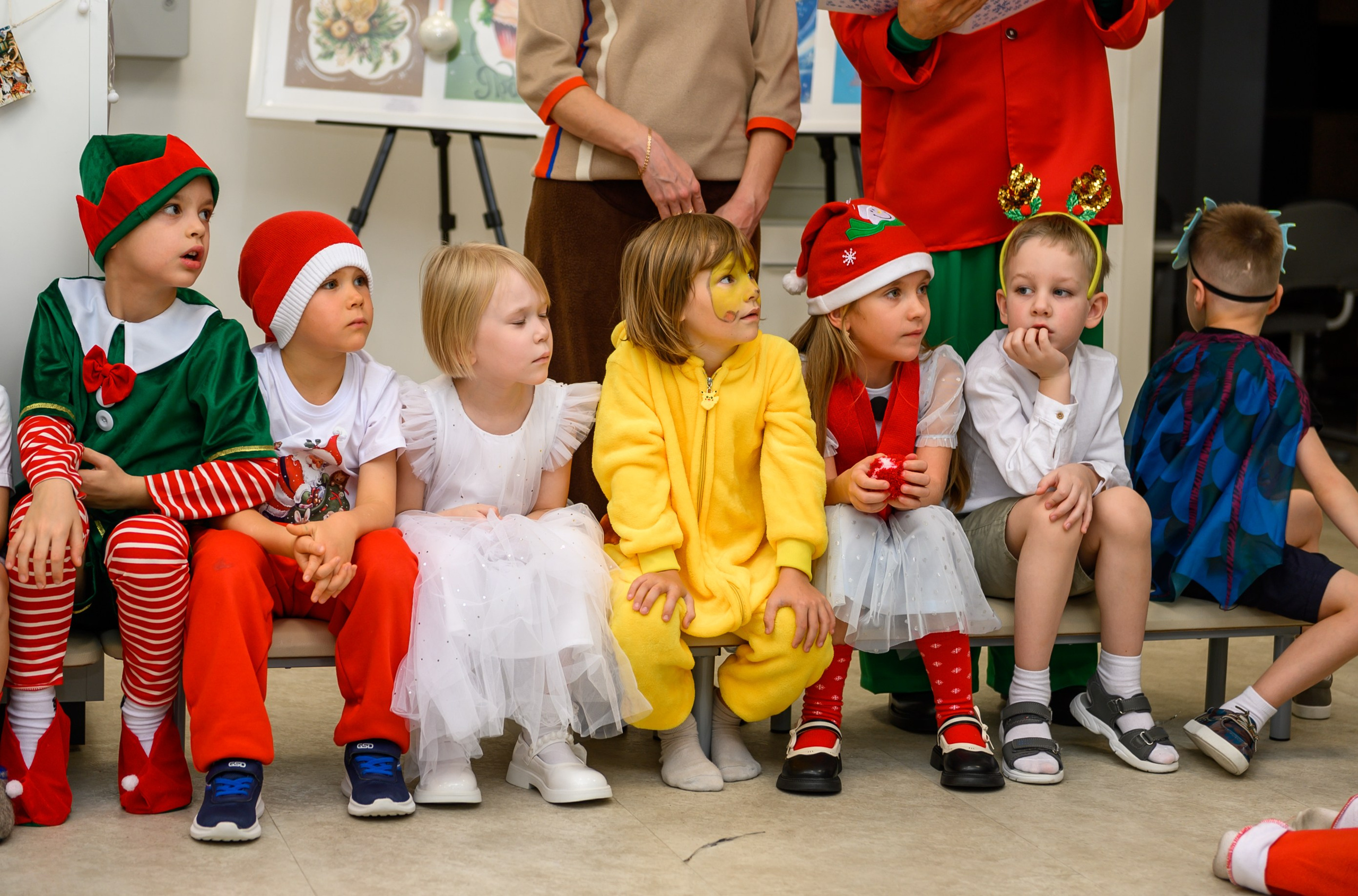 Елка 2025 садик Мантера. Свадебный и семейный фотограф София Невская