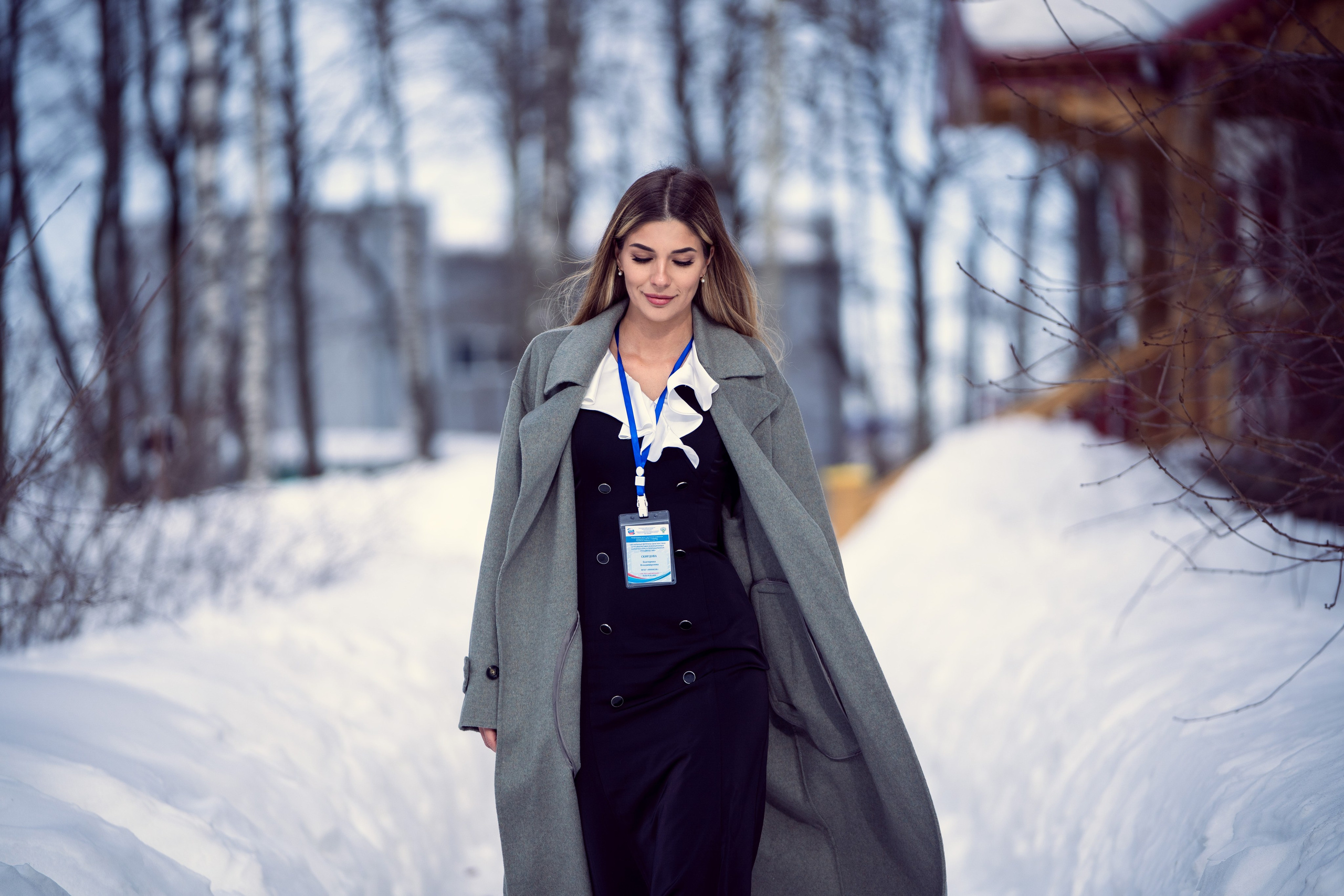 Зимний портрет для Екатерины. Каталожная и промышленная съемка в Москве Александр Плонский