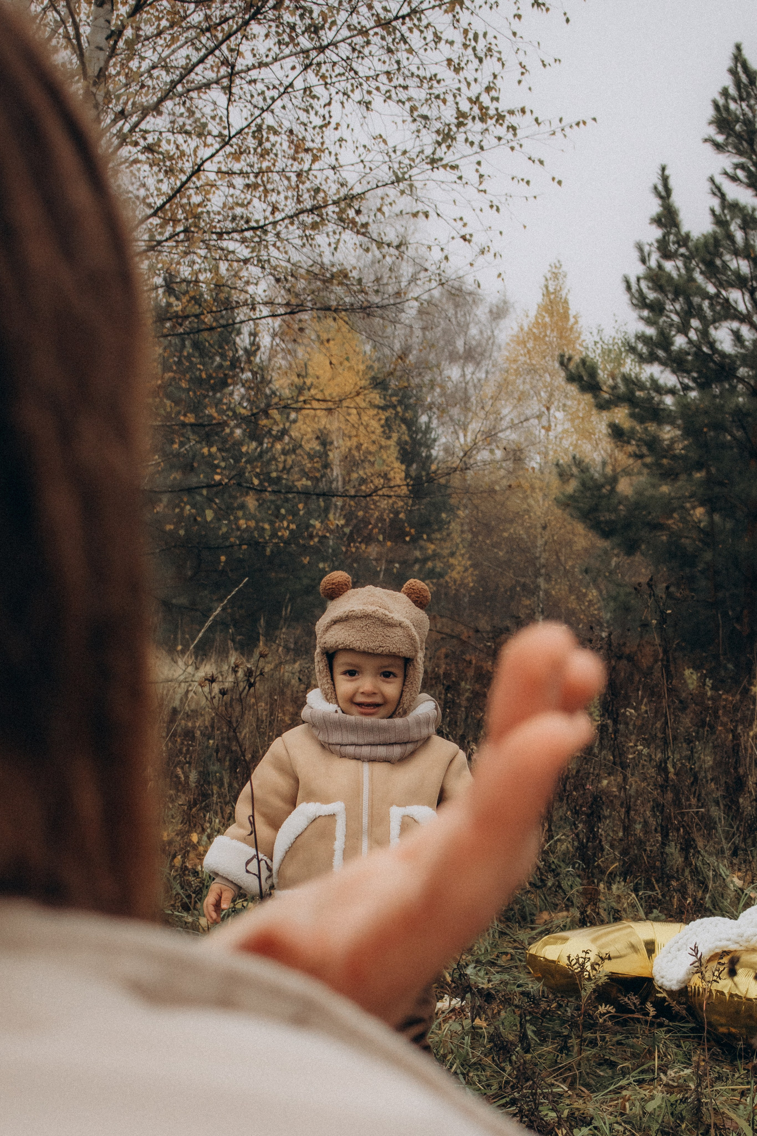Осенью в лесу. Семейная фотосессия в лесу. Юлия Левада Семейный и женский фотограф