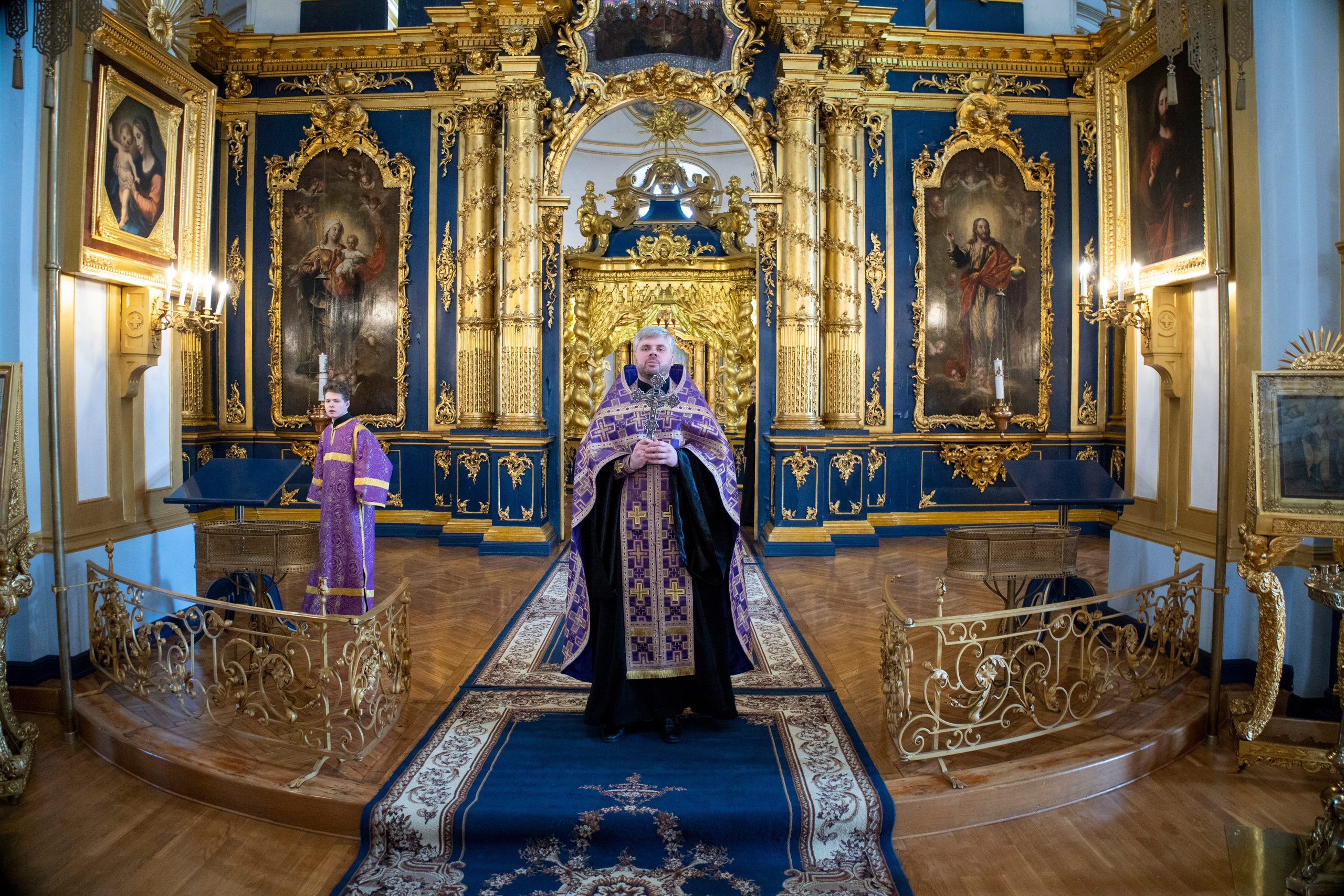 НЕДЕЛЯ ПРЕПОДОБНОГО ИОАННА ЛЕСТВИЧНИКА. ДЕНЬ ПАМЯТИ ПРЕПОДОБНОГО АЛЕКСИЯ, ЧЕЛОВЕКА БОЖИЕГО. НИКОЛО-БОГОЯВЛЕНСКИЙ МОРСКОЙ СОБОР