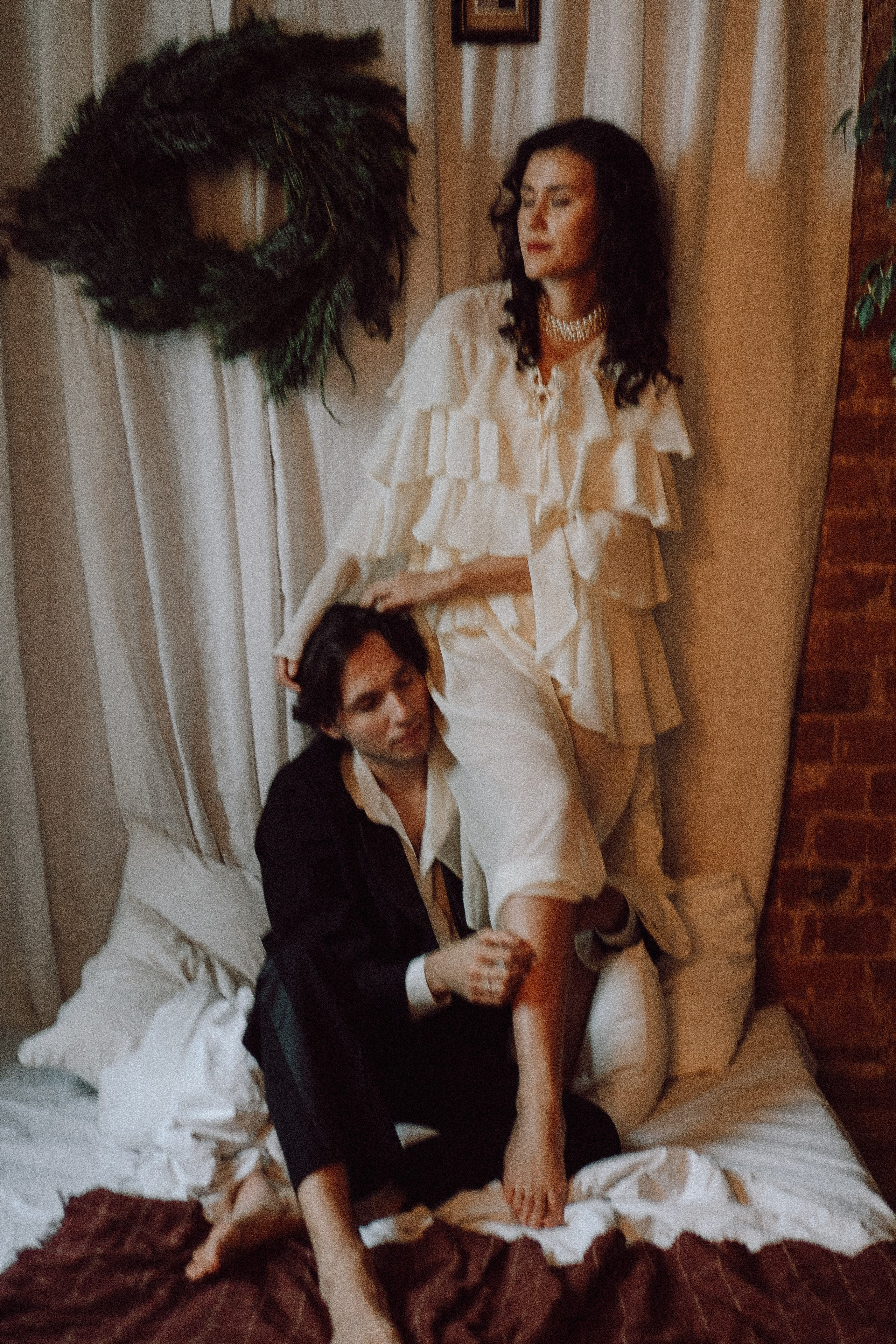 УТРО ЖЕНИХА И НЕВЕСТЫ В ФОТОСТУДИИ И ОСНОВНАЯ ФОТОСЕСИСИЯ ЗИМОЙ. Профессиональный фотограф, Санкт-Петербург — Виктория Богомолова