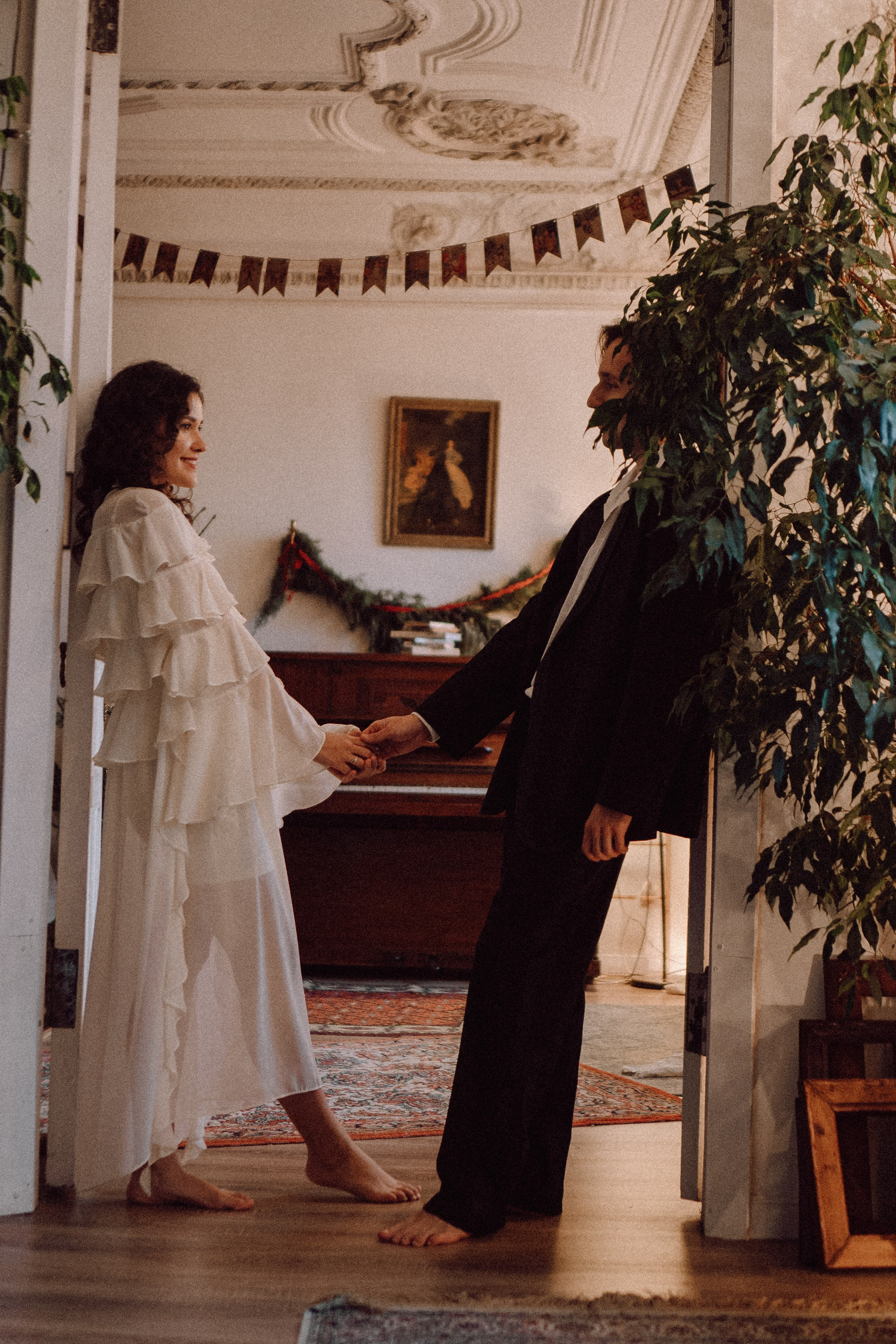 УТРО ЖЕНИХА И НЕВЕСТЫ В ФОТОСТУДИИ И ОСНОВНАЯ ФОТОСЕСИСИЯ ЗИМОЙ. Профессиональный фотограф, Санкт-Петербург — Виктория Богомолова