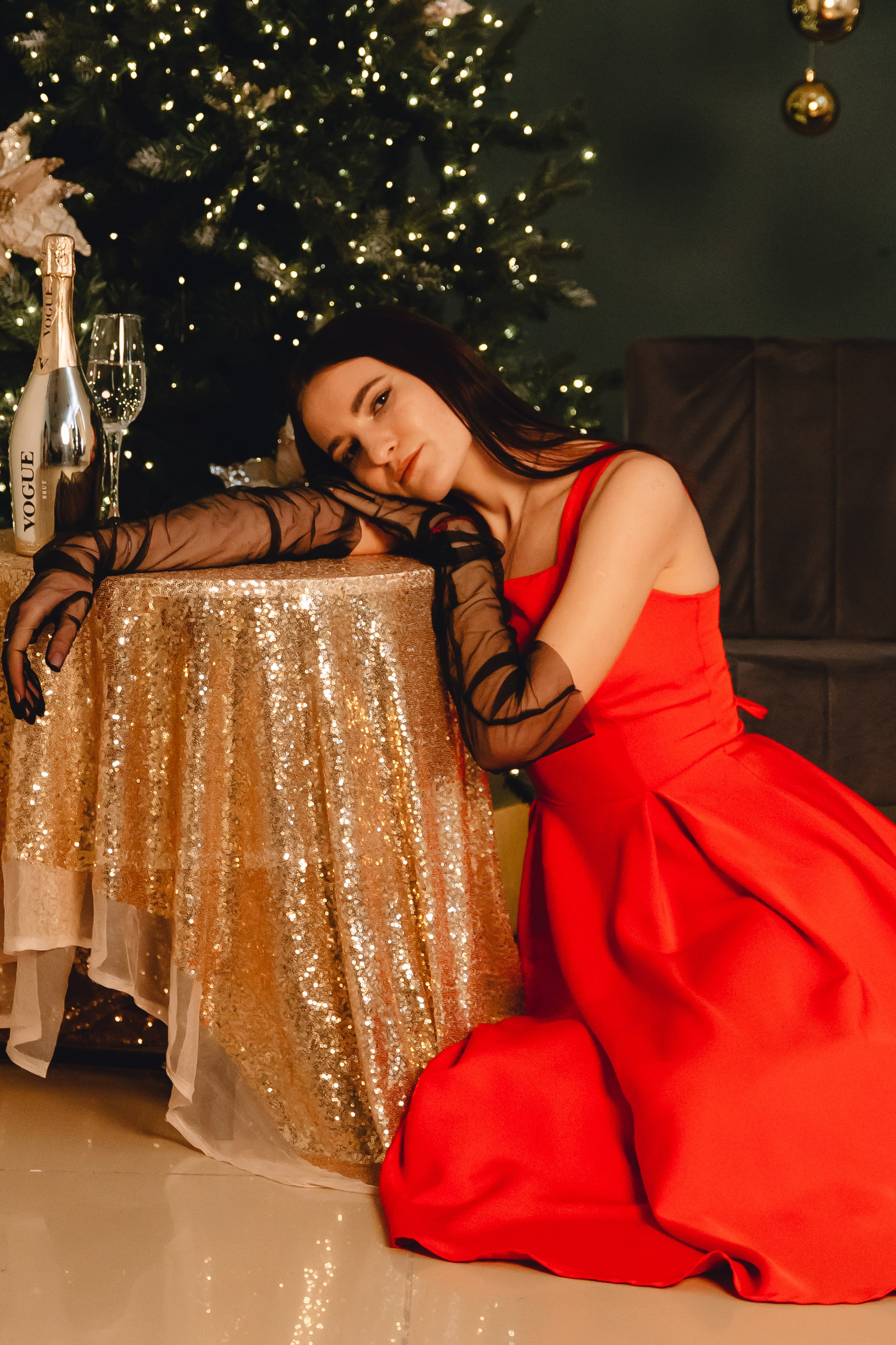 Лера. Индивидуальная новогодняя фотосессия. Фотограф во Владивостоке. Юрганова Анна