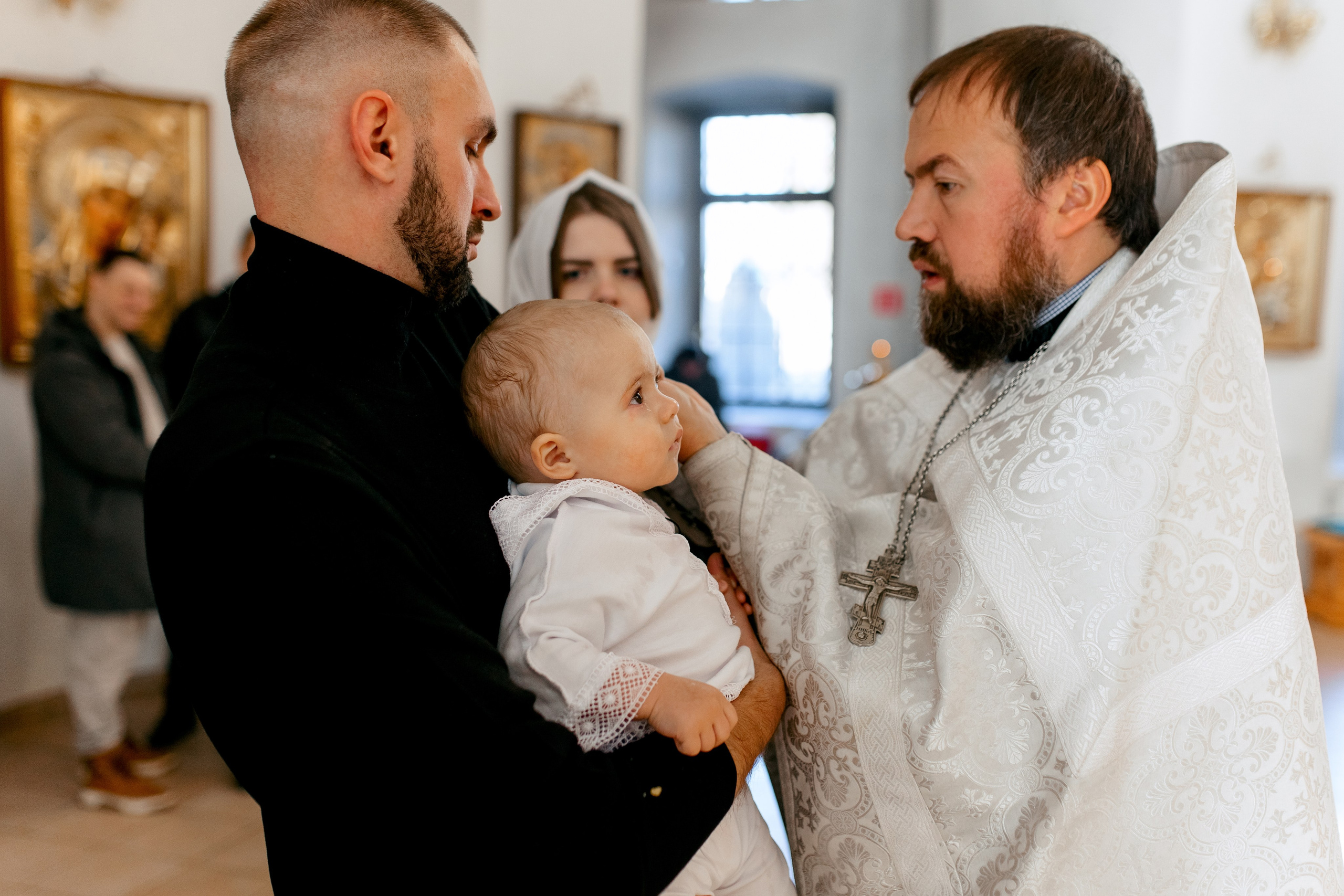 Крещение Тимофея. Свадебный и семейный фотограф в Туле и области Маша Костина