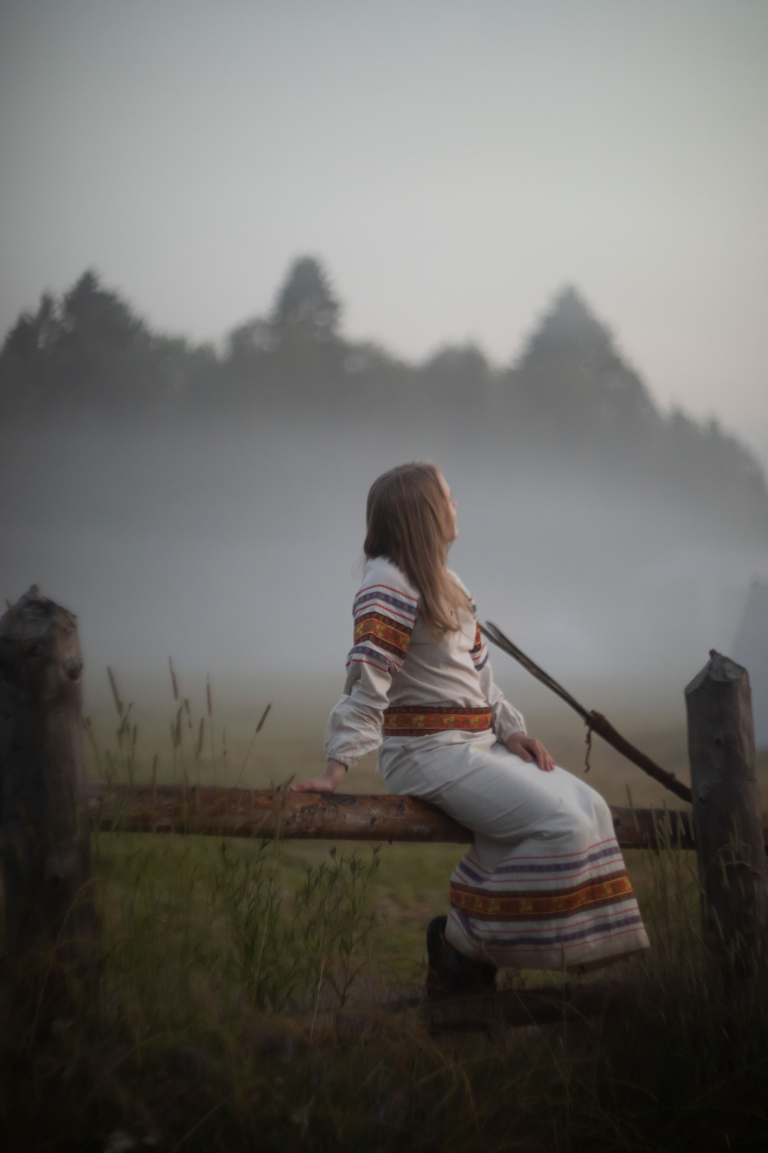 Купальская история на рассвете. Юлия Башкатова, сказочный фотограф, Москва
