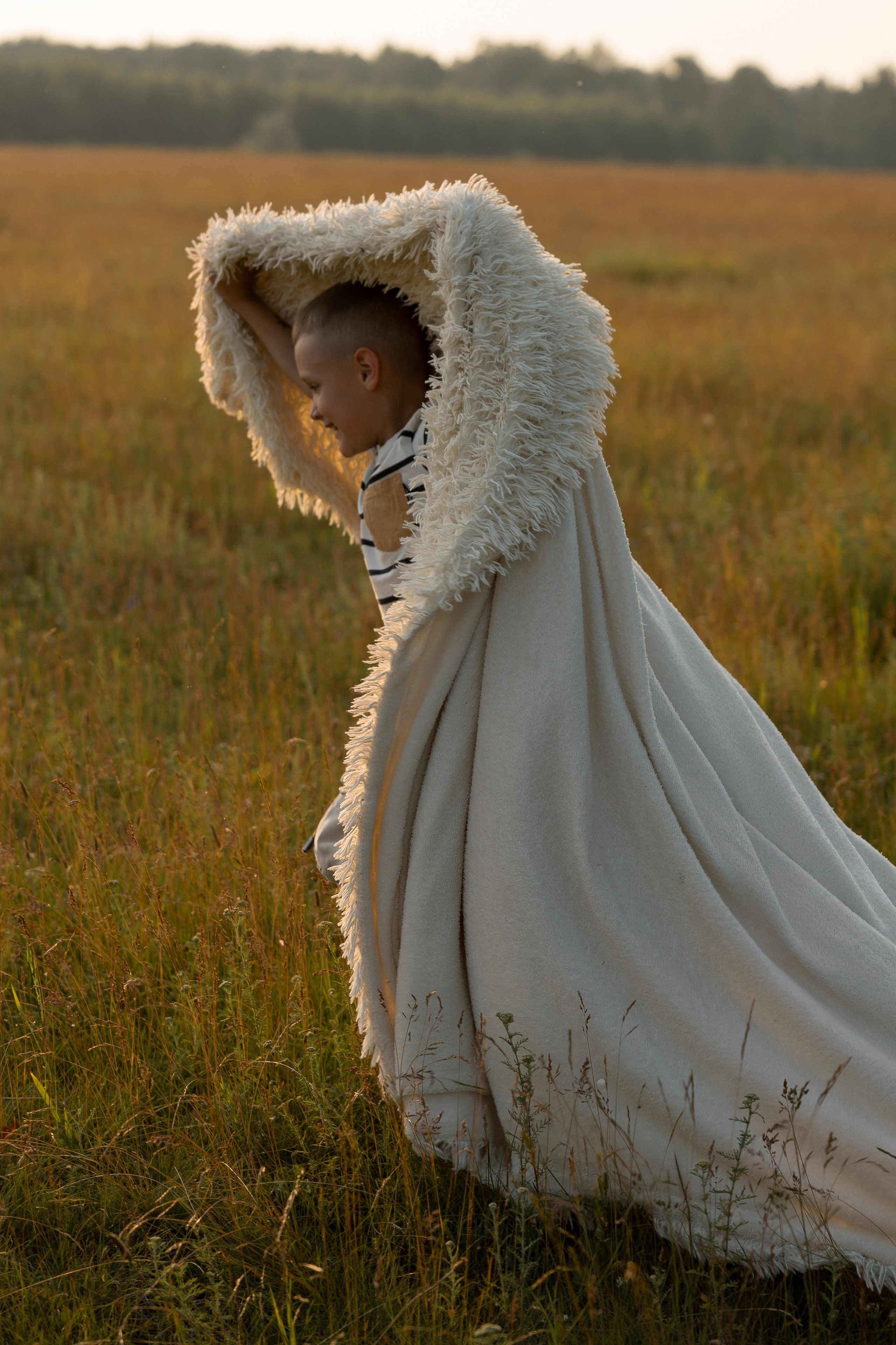 В поле. Семейный и свадебный фотограф в Челябинске Мария Леонтьева