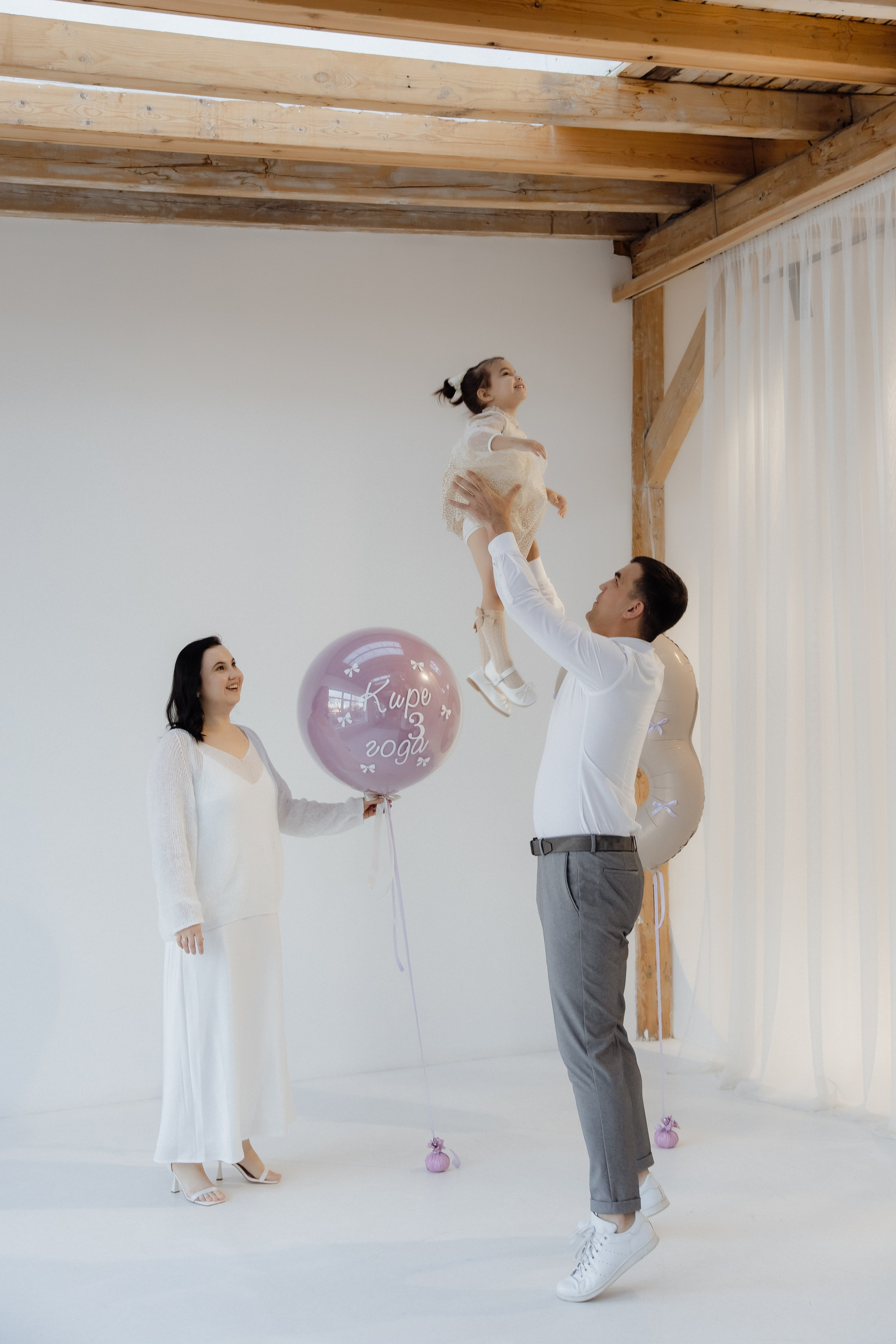 Николай, Зарина и Кира. Семейный и свадебный фотограф в Челябинске Мария Леонтьева