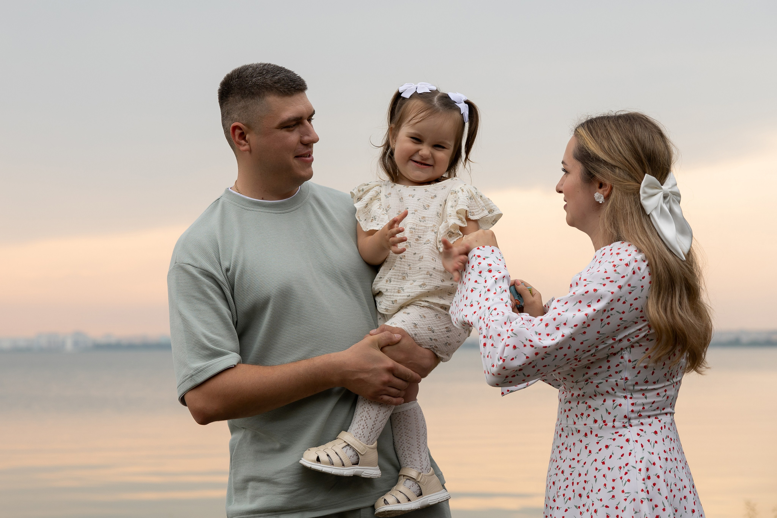 Денис, Наталья и София. Семейный и свадебный фотограф в Челябинске Мария Леонтьева