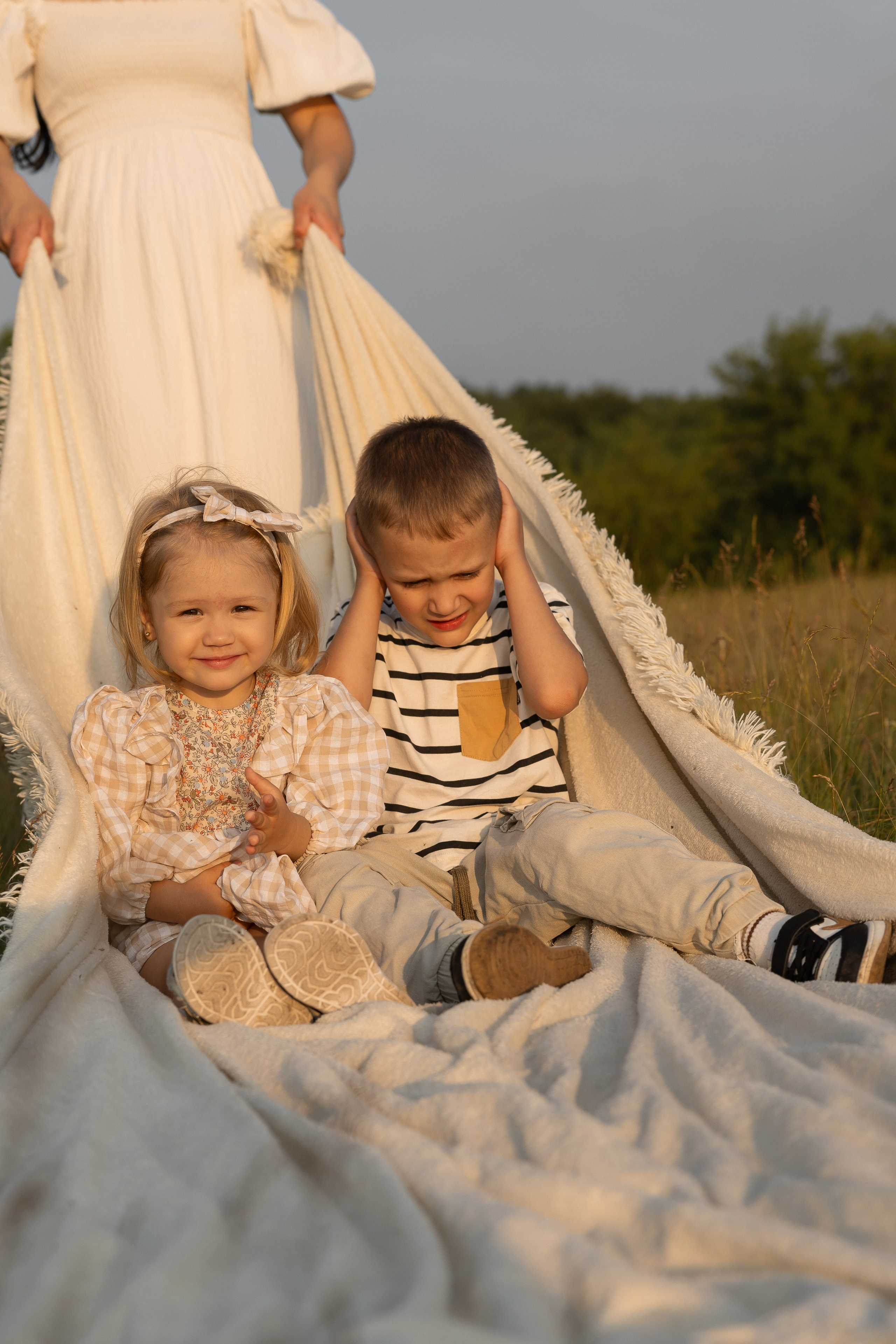 В поле. Семейный и свадебный фотограф в Челябинске Мария Леонтьева