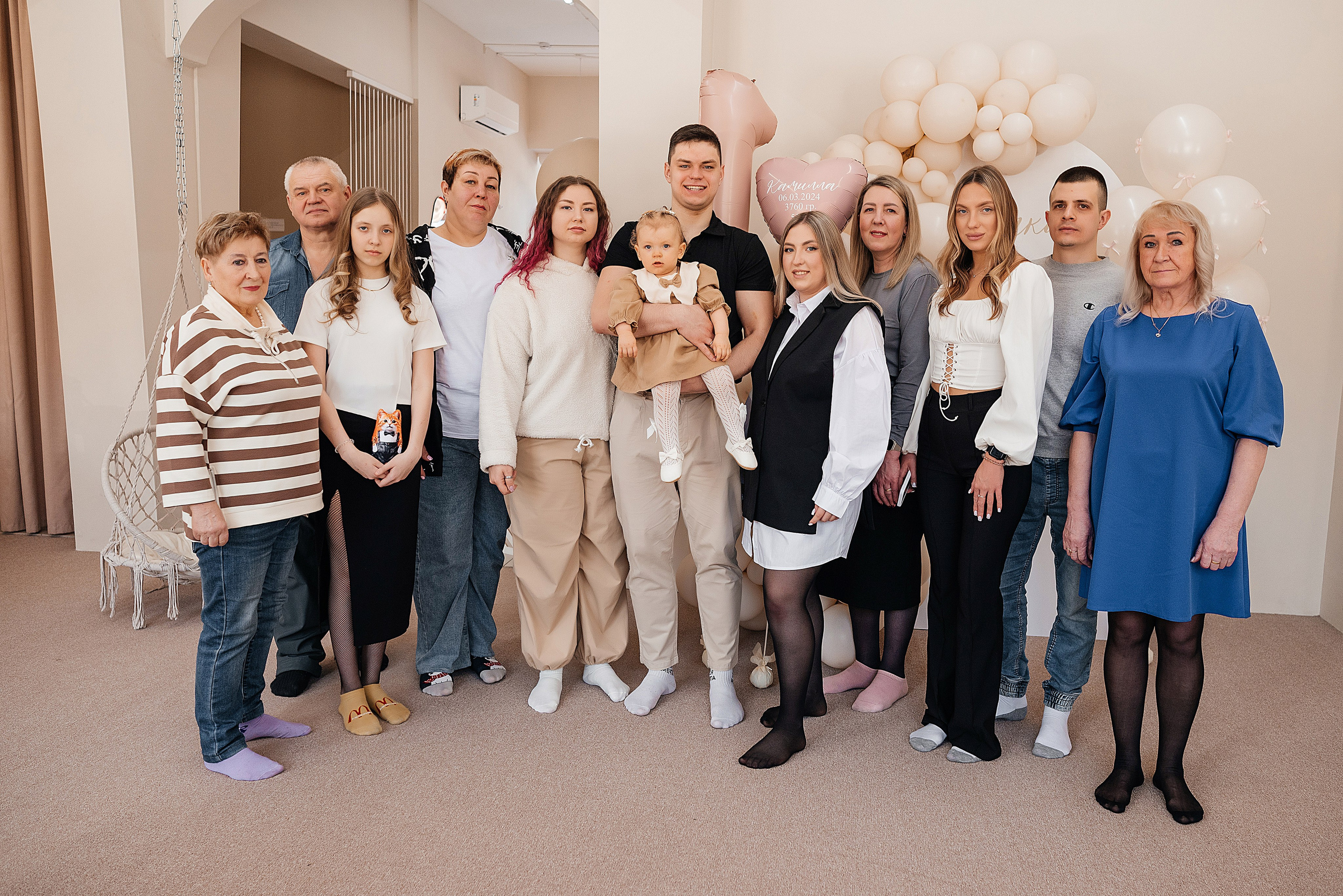 Камилле 1 годик. Фотограф Анастасия Фомина