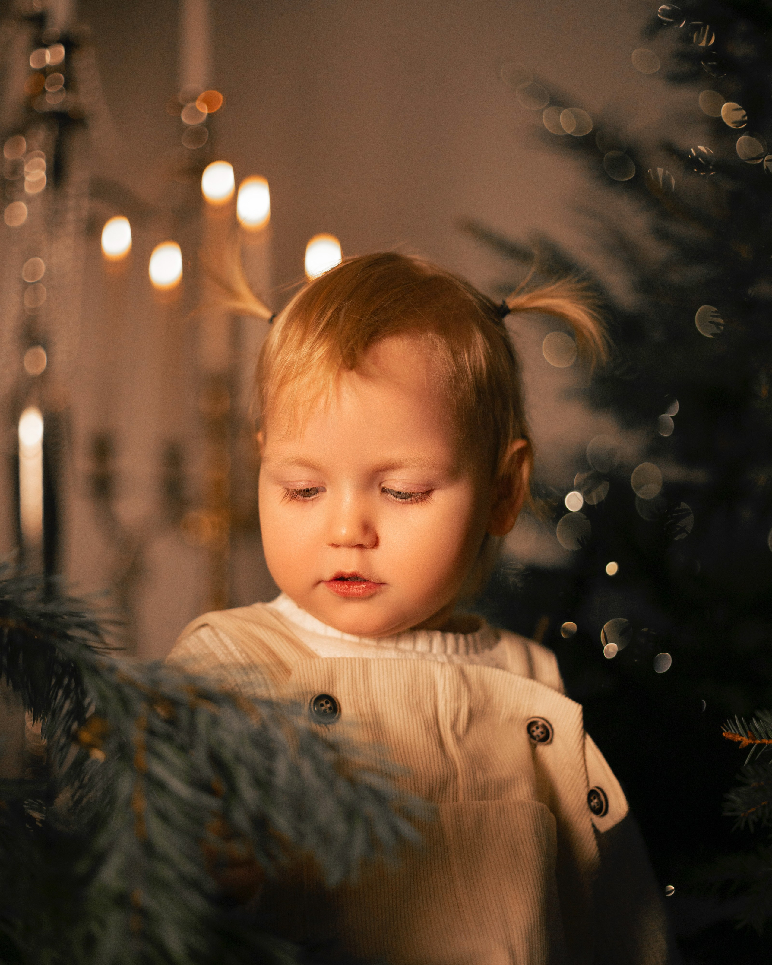 Новогодняя съёмка в фотостудии