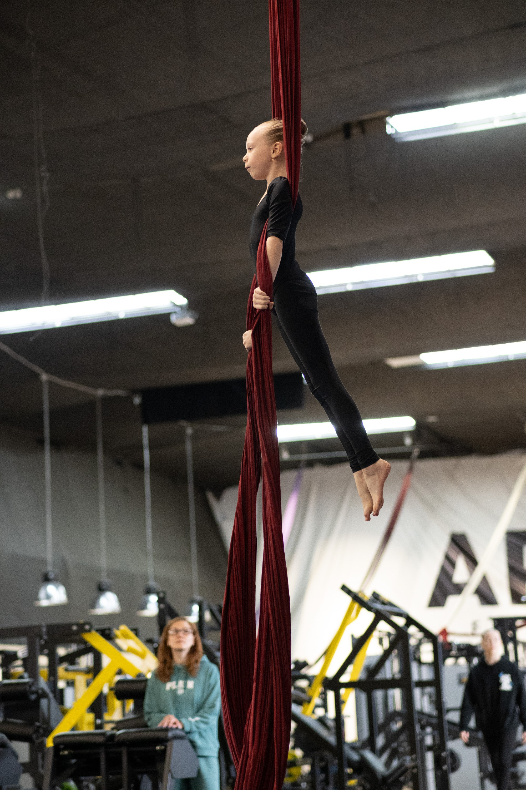 Внутриклубные соревнования по воздушной гимнастике 02.04.23