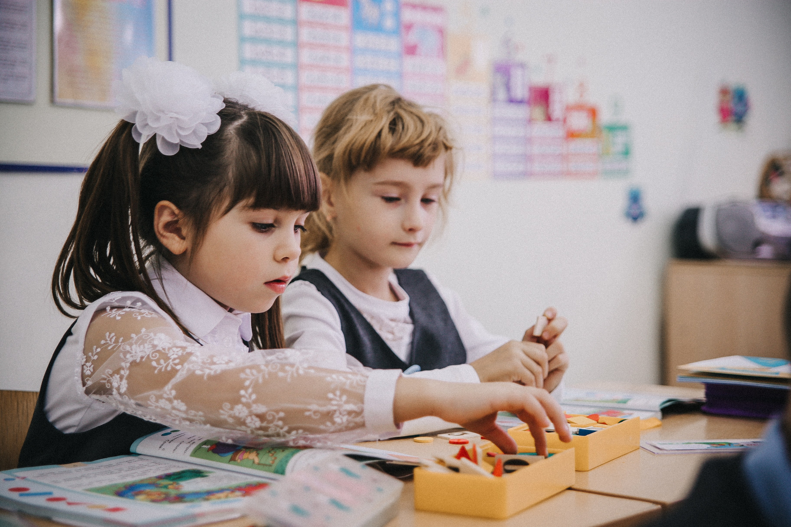 Первоклашки. Фотограф в Серпухове и Тарусе Ксения Царёва