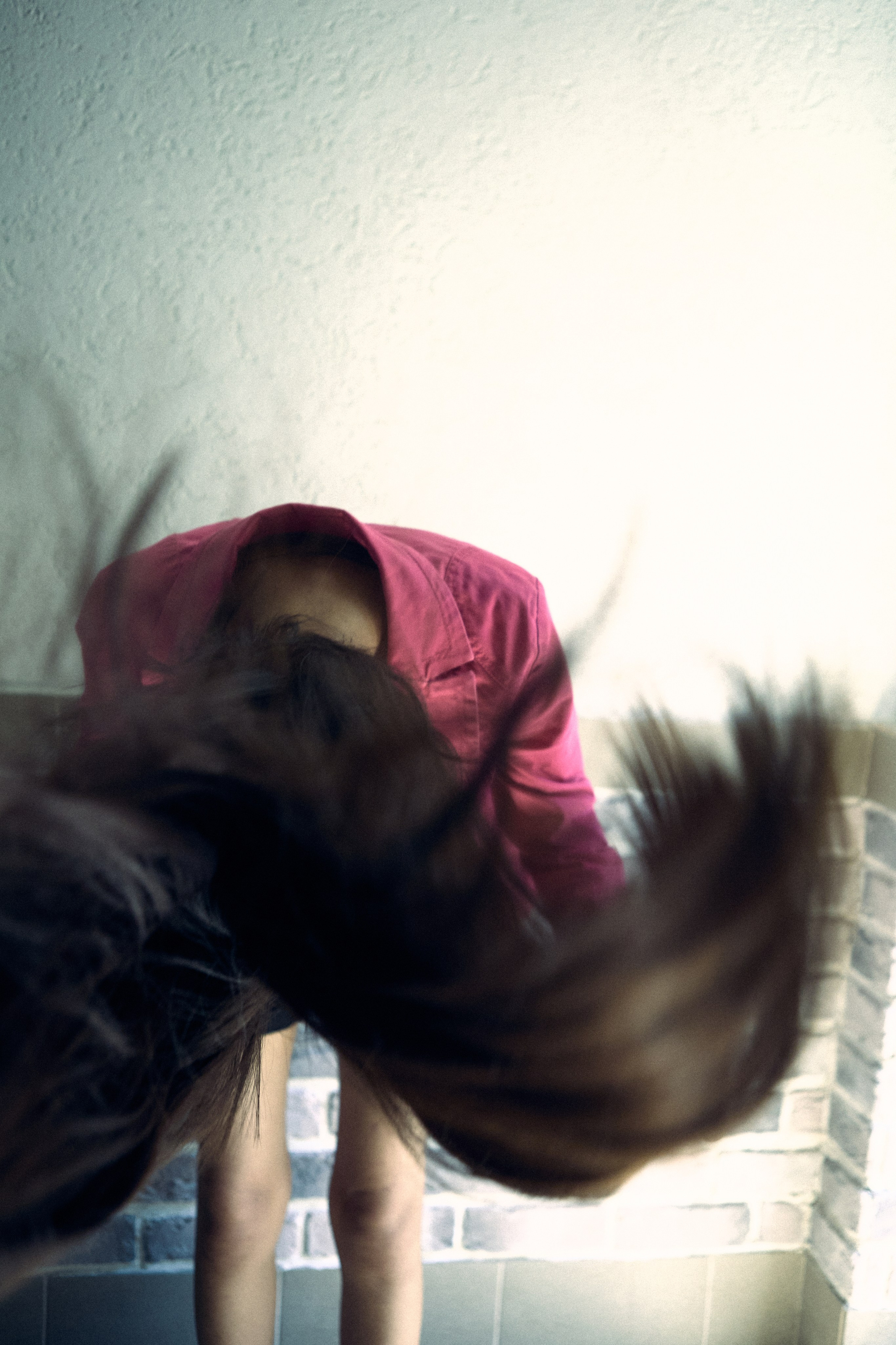 Марина в малиновом жакете. Фотограф Антонина Гудкова