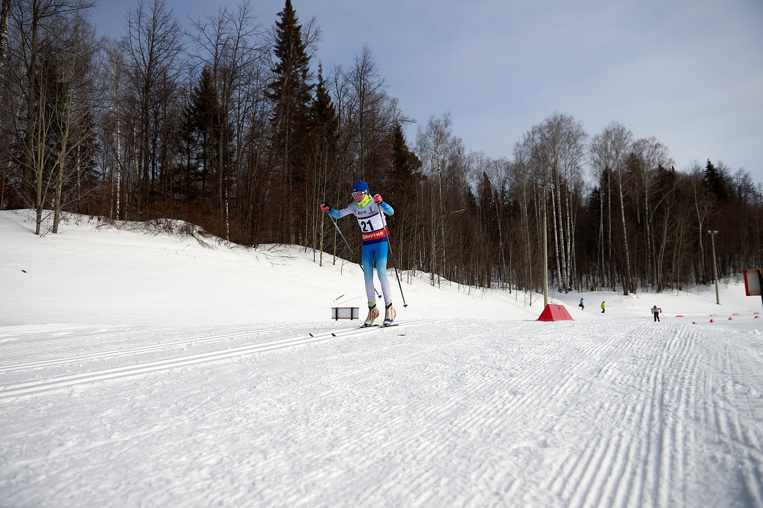 Всероссийские соревнования по лыжным гонкам «Пионерская правда». Ижевс. Спортивный репортажный фотограф в Ижевске Сергей Мерзляков
