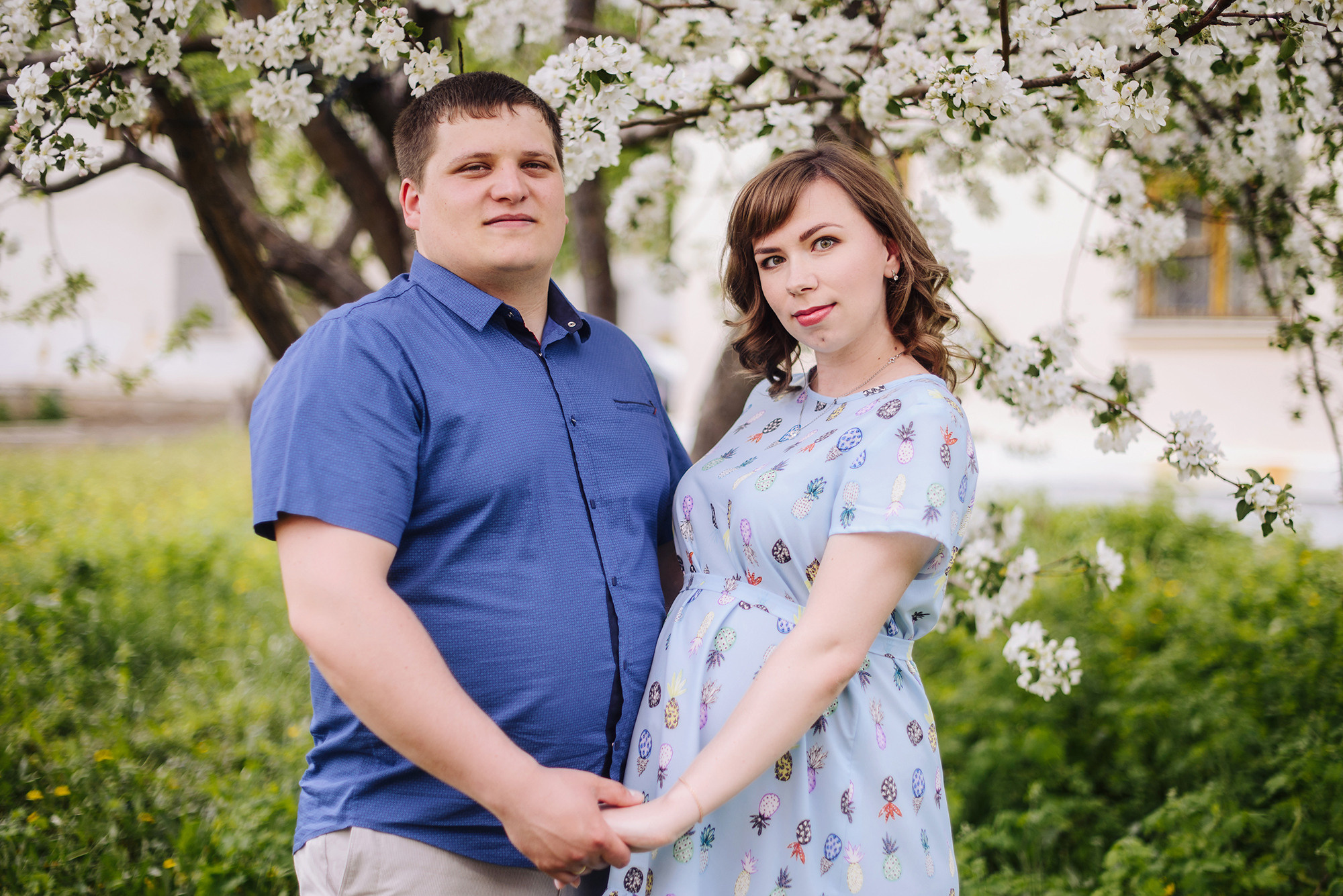 Антон и Алёна ❀ 15 минут в соцветиях яблони. Свадебный и семейный фотограф в Стерлитамаке, Салавате. Илья Антохин