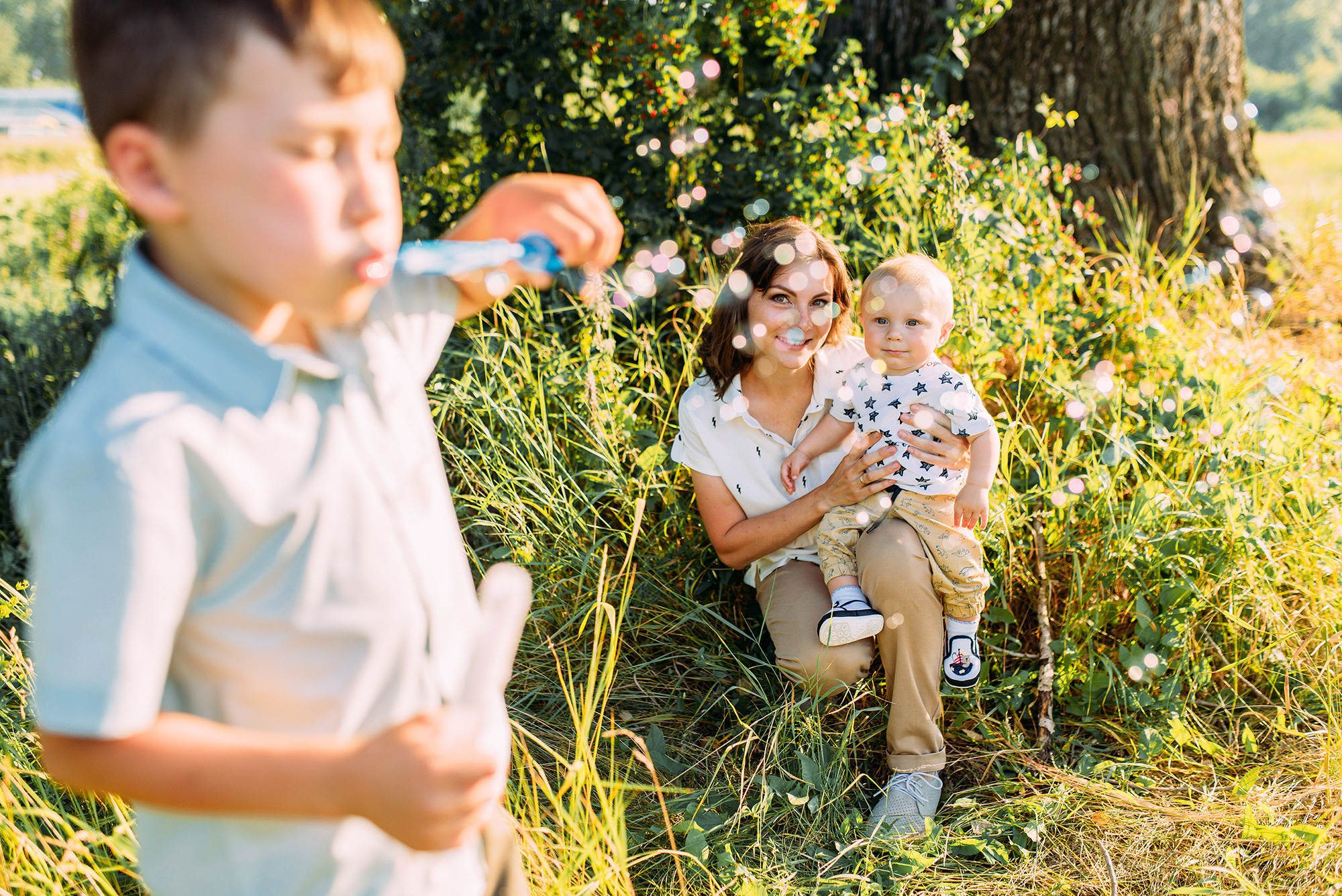 Прогулка по солнечным тропинкам. Свадебный и семейный фотограф в Стерлитамаке, Салавате. Илья Антохин