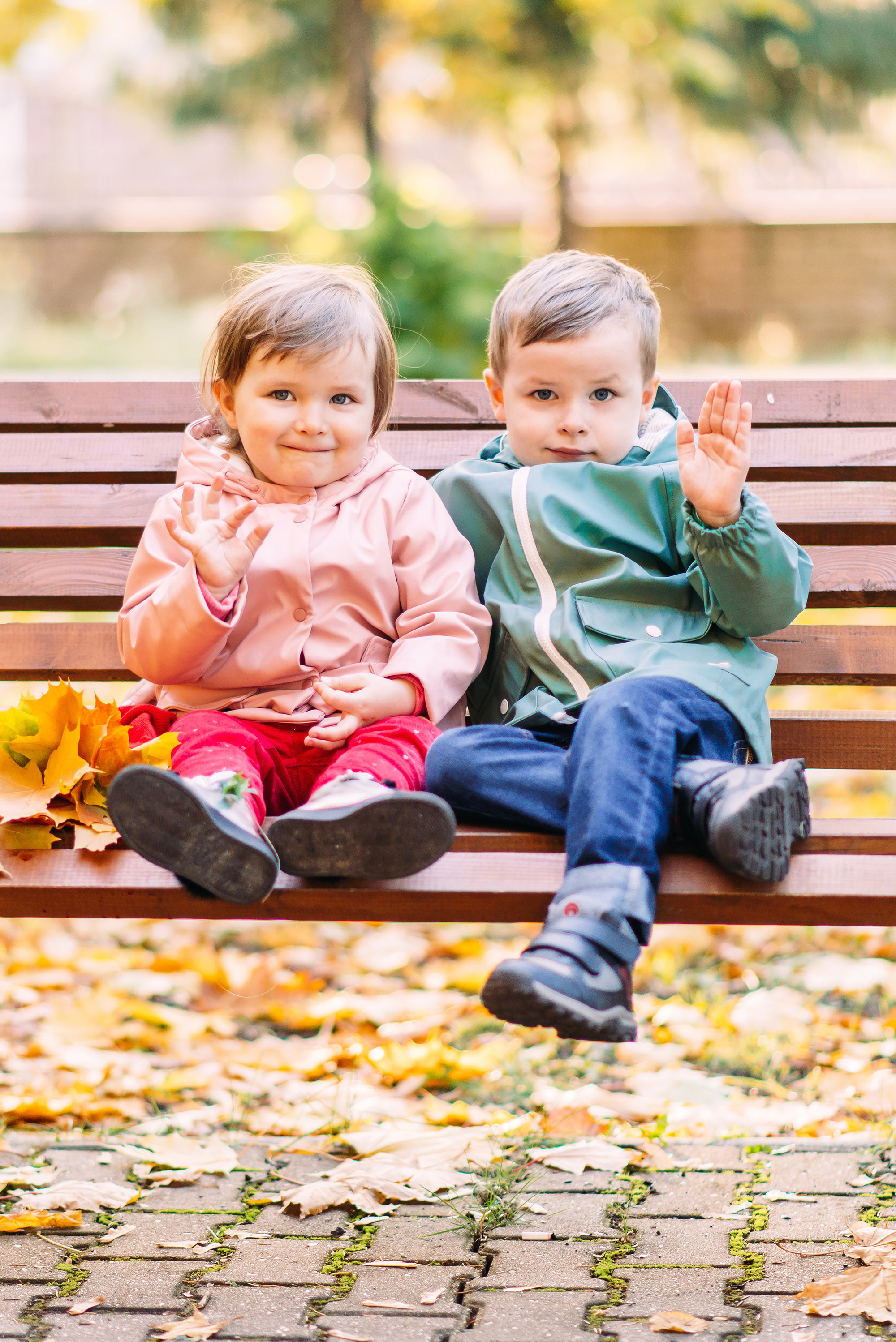 Елисей и Ева в осеннем парке. Свадебный и семейный фотограф в Стерлитамаке, Салавате. Илья Антохин