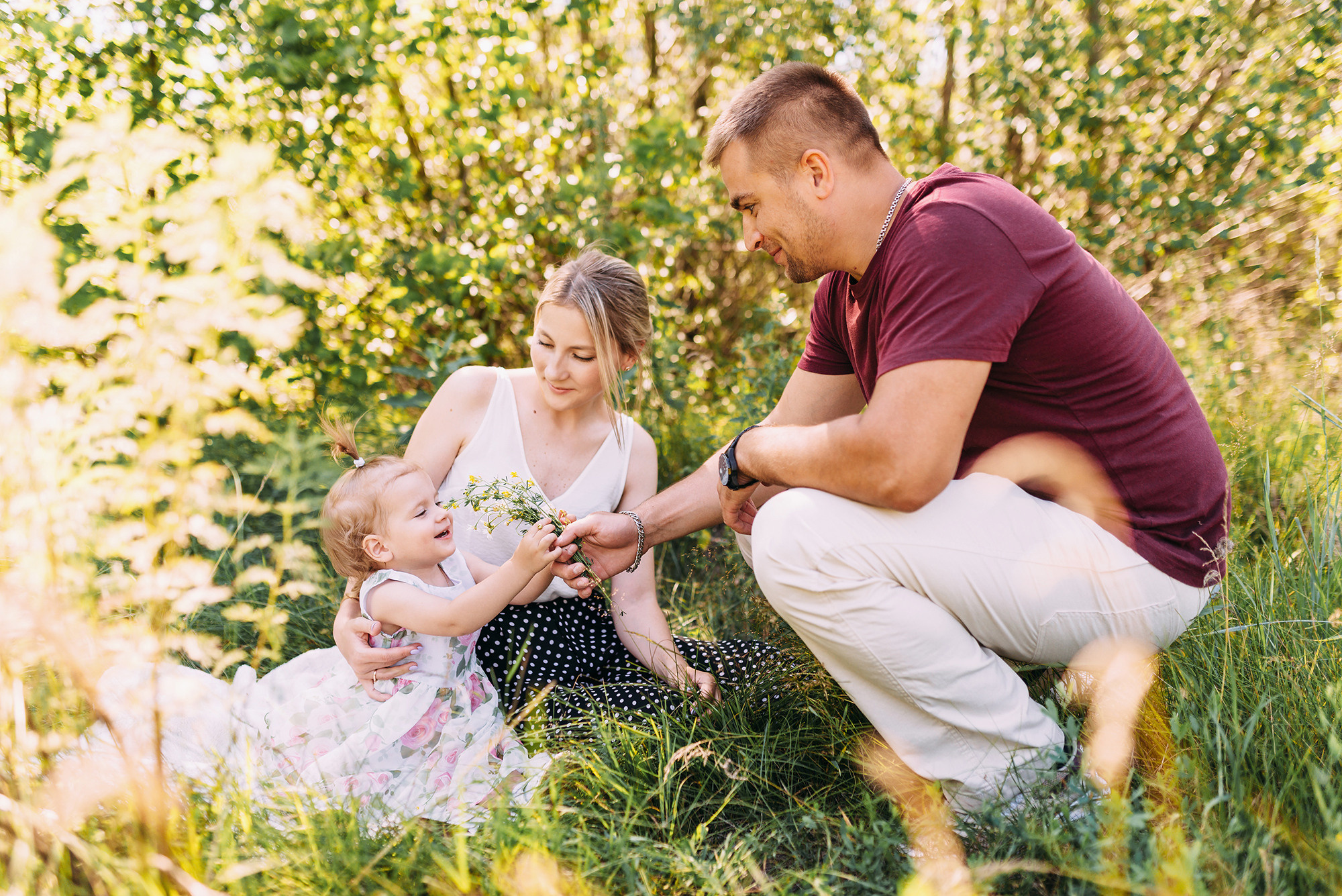 Евгений, Дарья и Ева. Свадебный и семейный фотограф в Стерлитамаке, Салавате. Илья Антохин