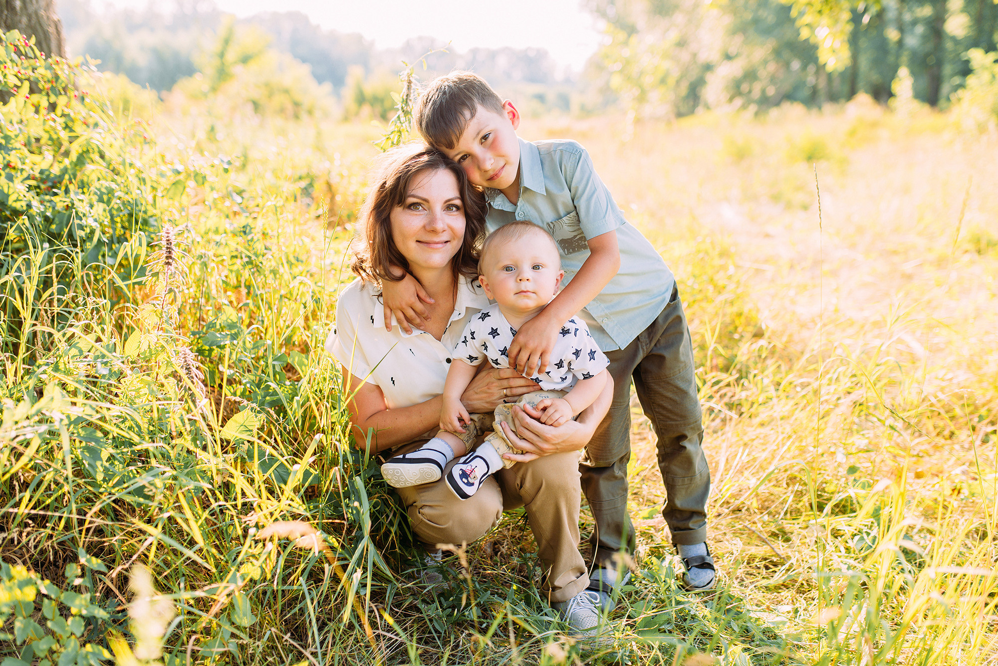 Прогулка по солнечным тропинкам. Свадебный и семейный фотограф в Стерлитамаке, Салавате. Илья Антохин