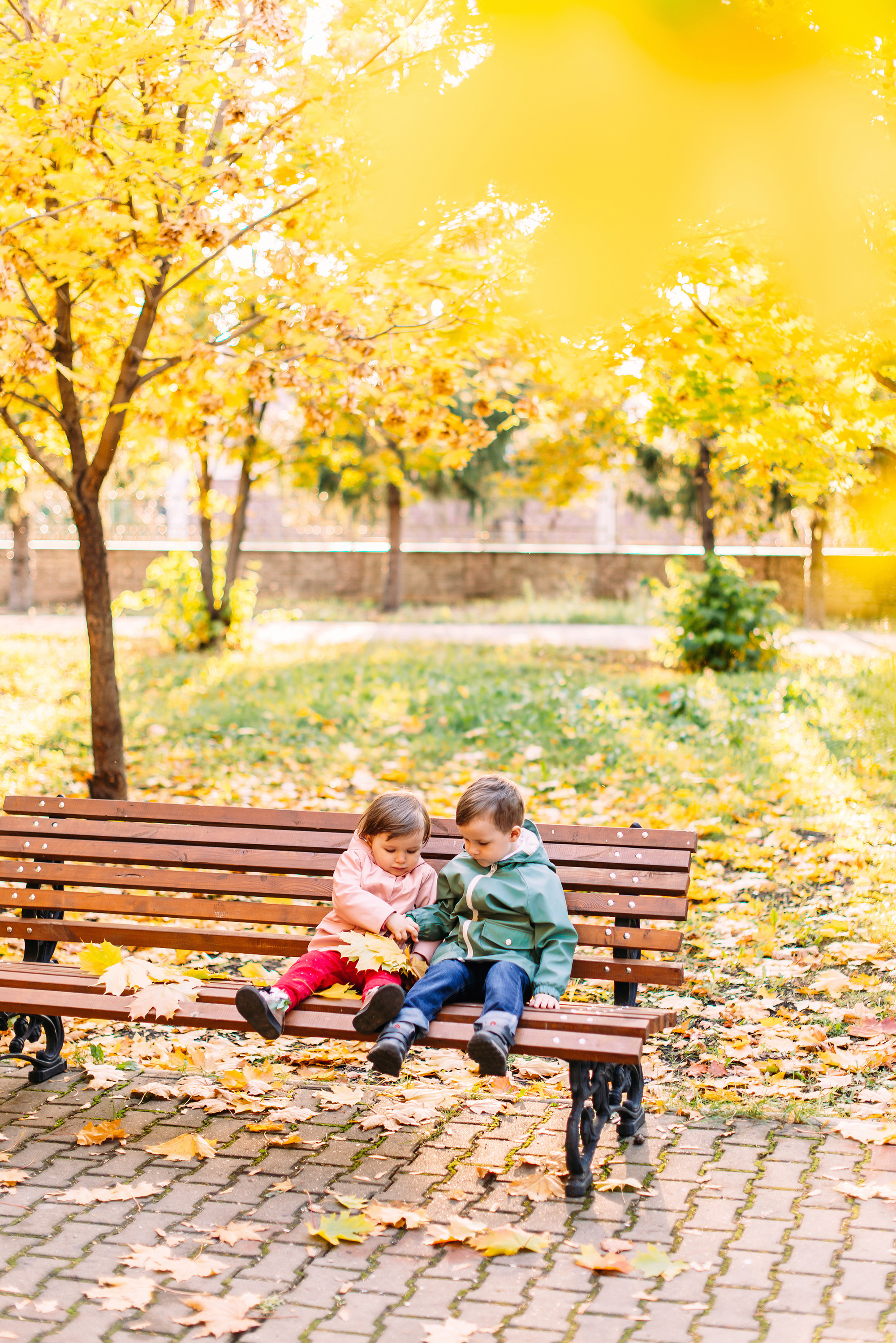 Елисей и Ева в осеннем парке. Свадебный и семейный фотограф в Стерлитамаке, Салавате. Илья Антохин