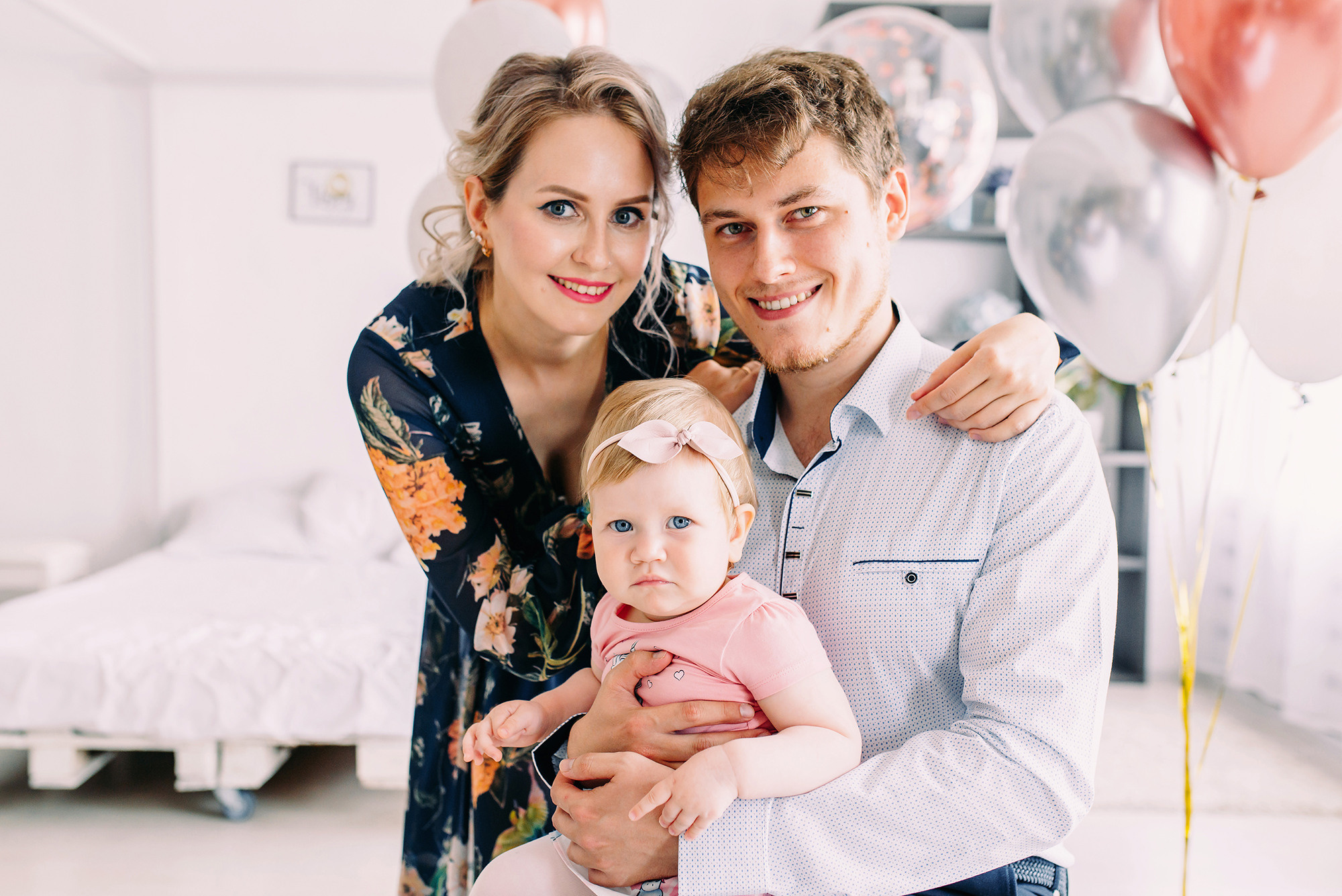 Евочке 1 годик. Свадебный и семейный фотограф в Стерлитамаке, Салавате. Илья Антохин