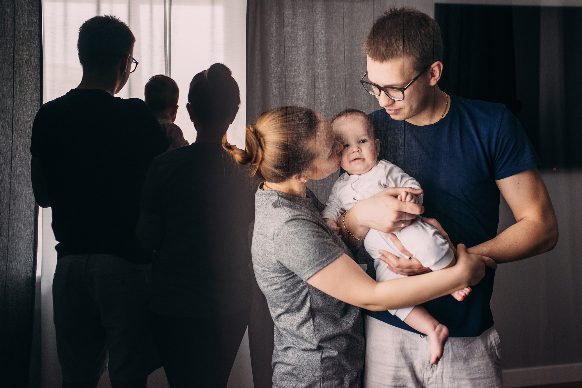 Виталик Маша Полечка и Витя. Свадебный и семейный фотограф в Стерлитамаке, Салавате. Илья Антохин