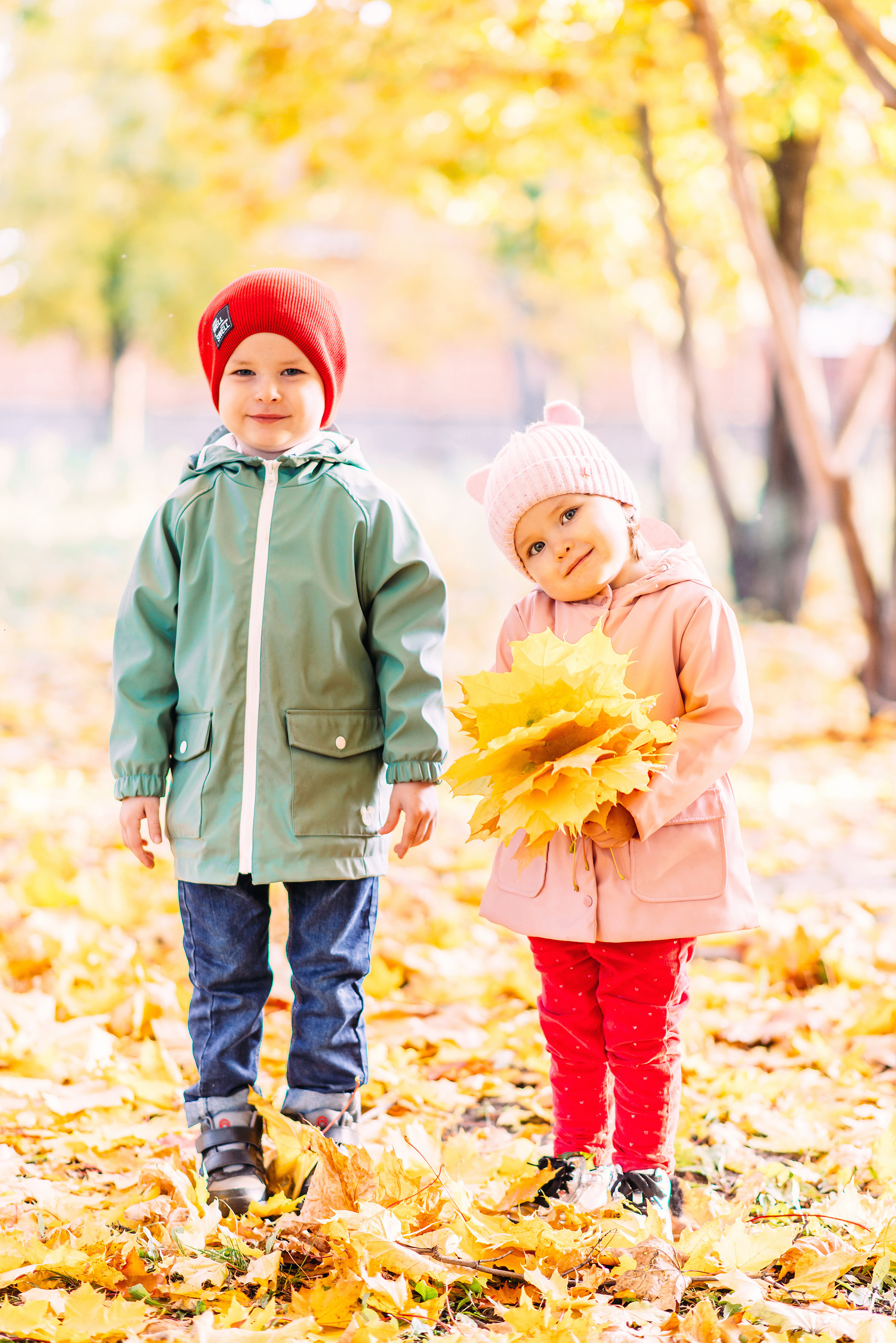 Елисей и Ева в осеннем парке. Свадебный и семейный фотограф в Стерлитамаке, Салавате. Илья Антохин