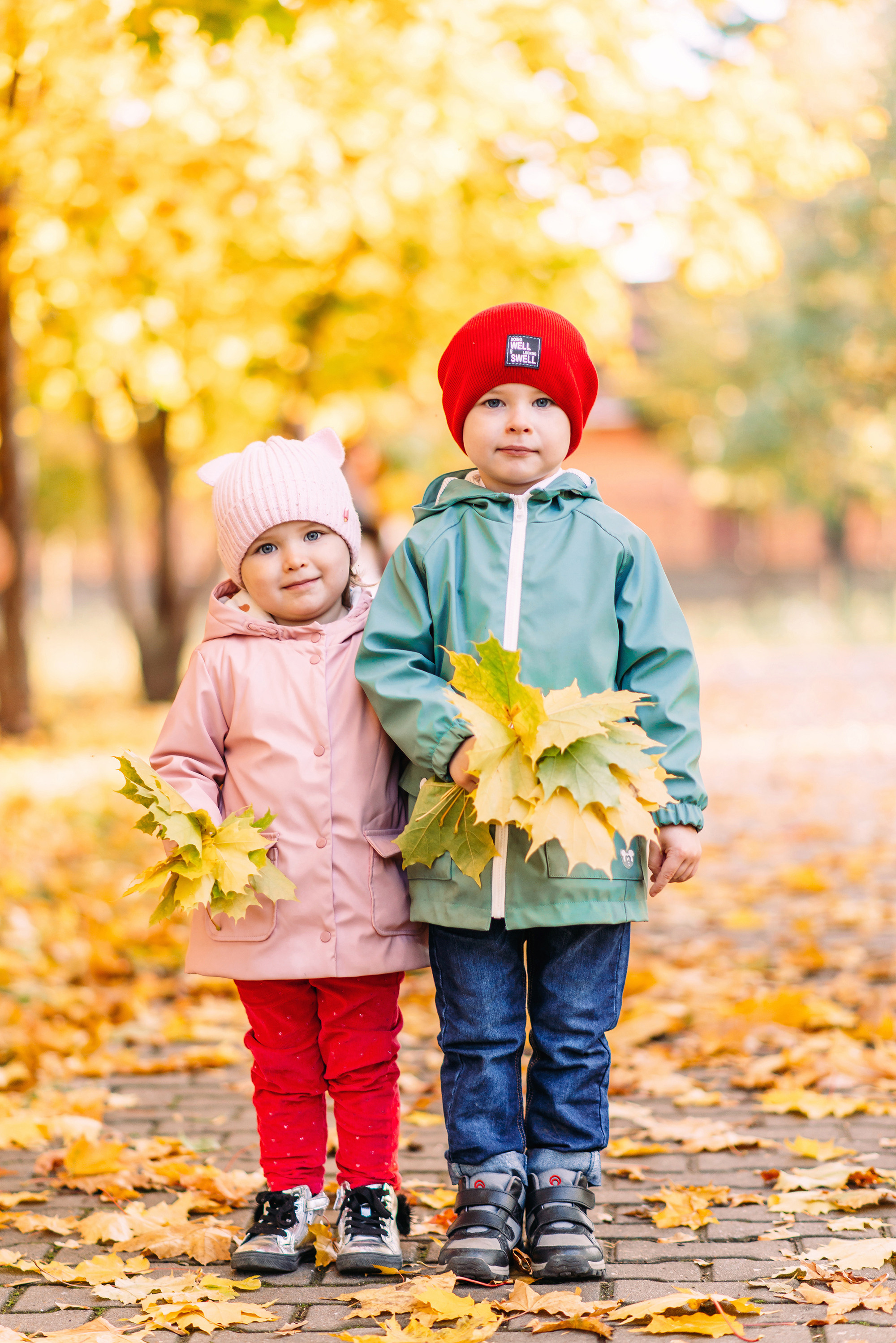 Елисей и Ева в осеннем парке. Свадебный и семейный фотограф в Стерлитамаке, Салавате. Илья Антохин