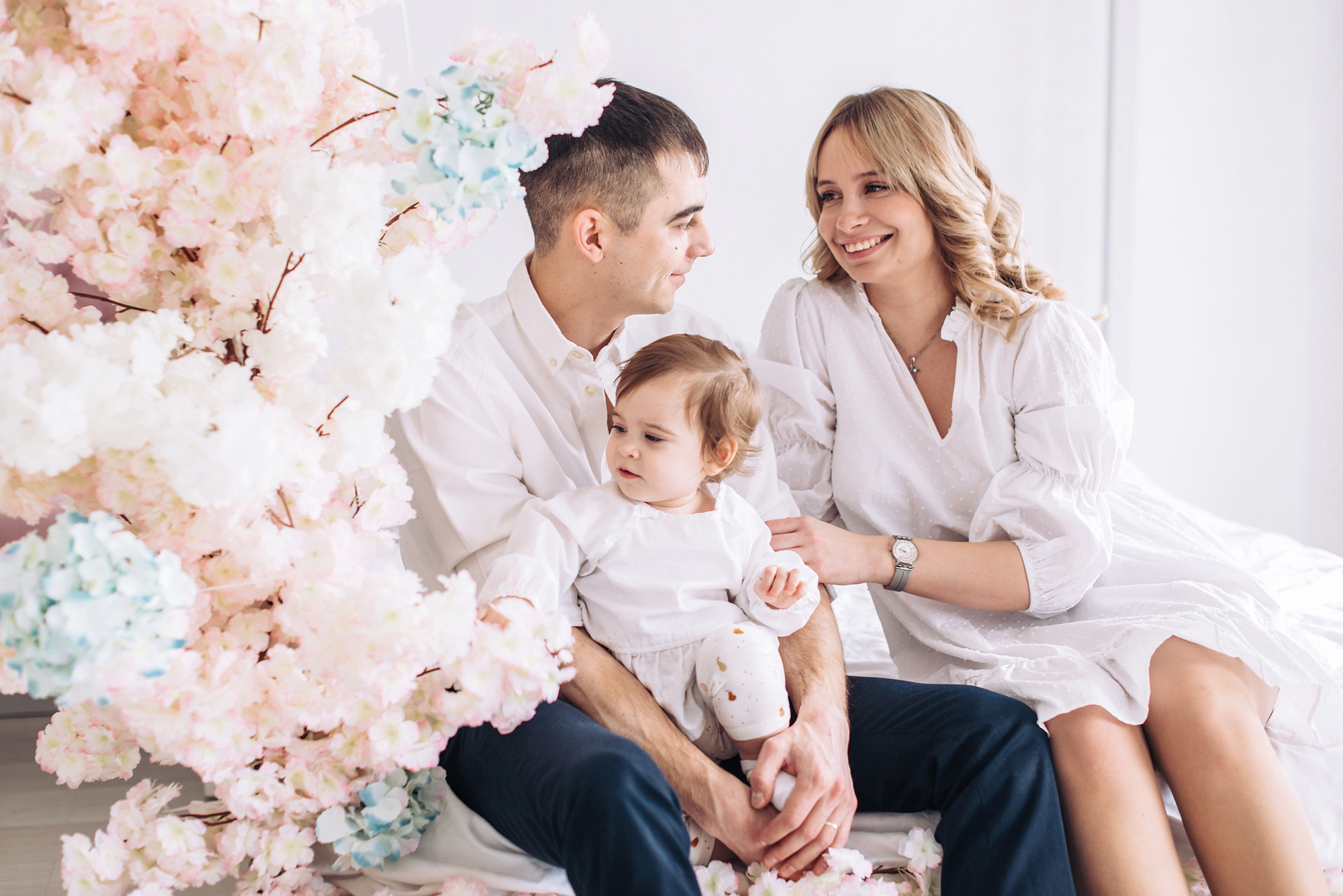 Ульяночке 1 годик. Свадебный и семейный фотограф в Стерлитамаке, Салавате. Илья Антохин