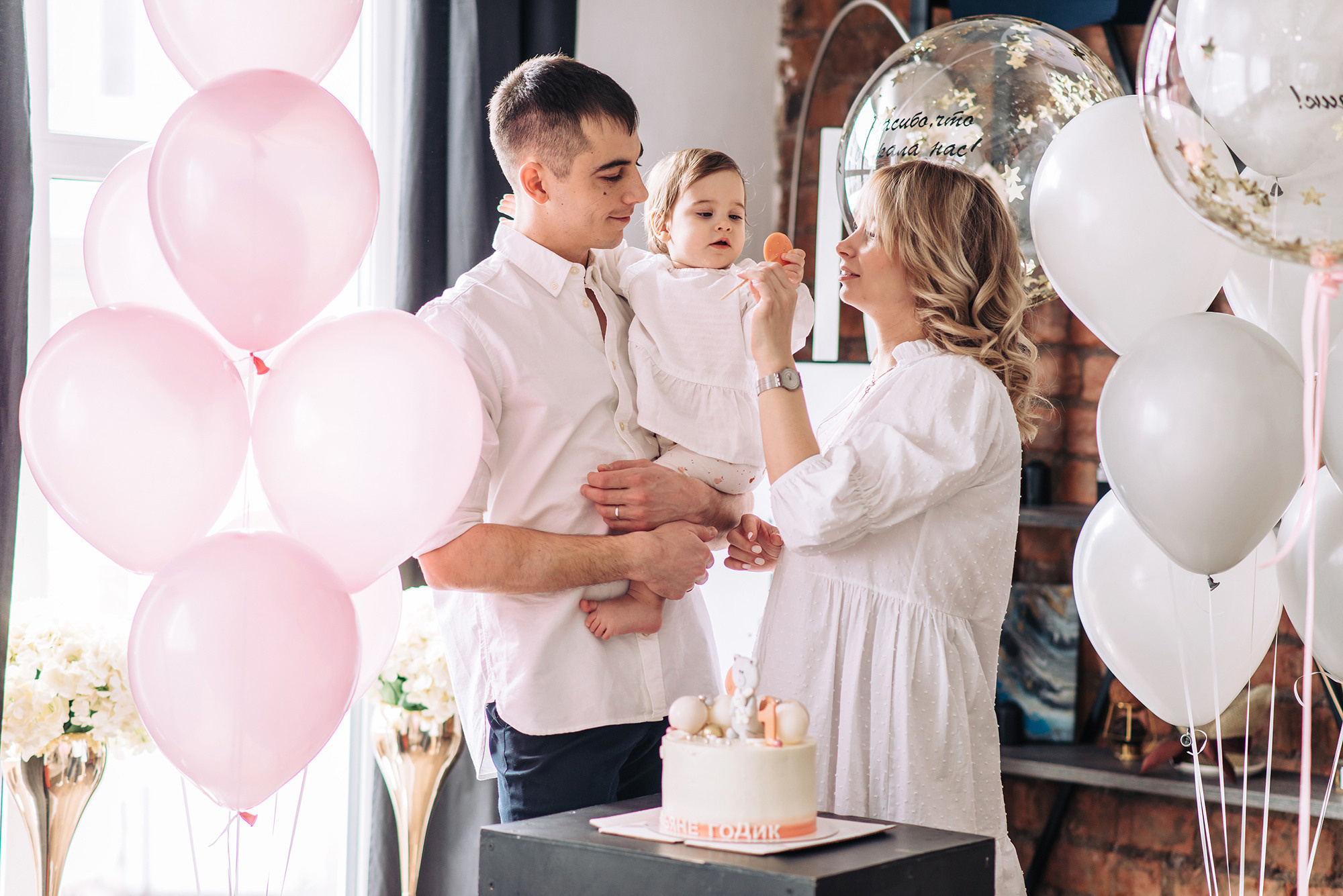 Ульяночке 1 годик. Свадебный и семейный фотограф в Стерлитамаке, Салавате. Илья Антохин