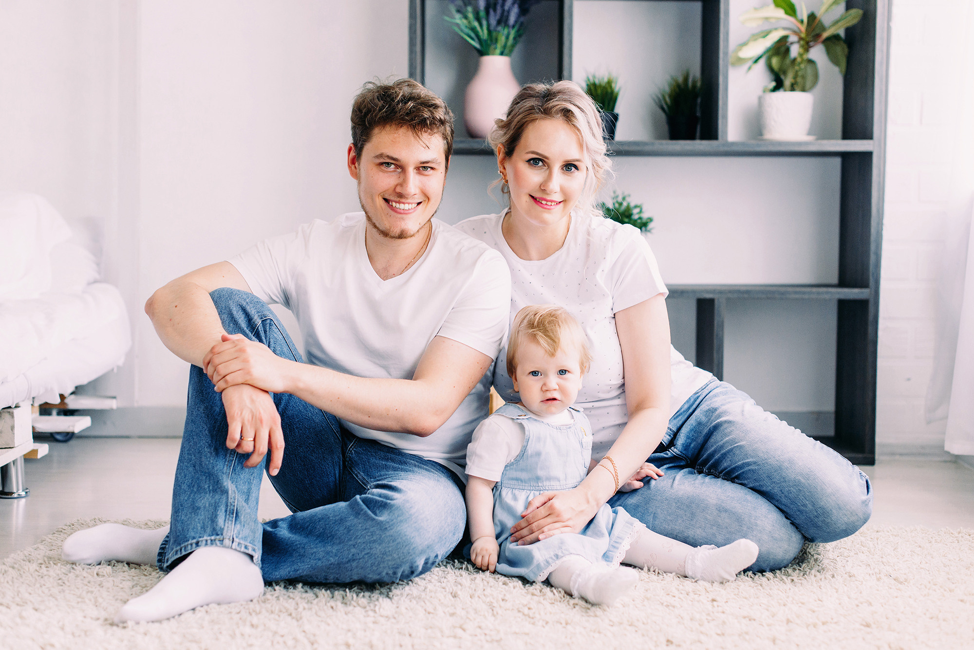 Евочке 1 годик. Свадебный и семейный фотограф в Стерлитамаке, Салавате. Илья Антохин