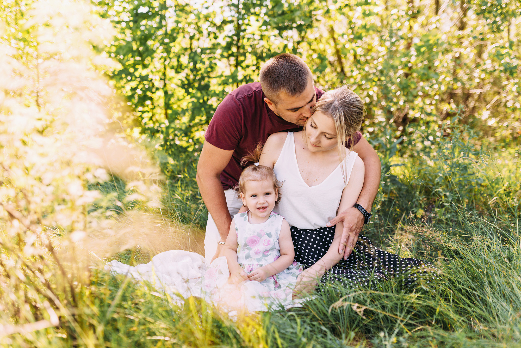 Евгений, Дарья и Ева. Свадебный и семейный фотограф в Стерлитамаке, Салавате. Илья Антохин