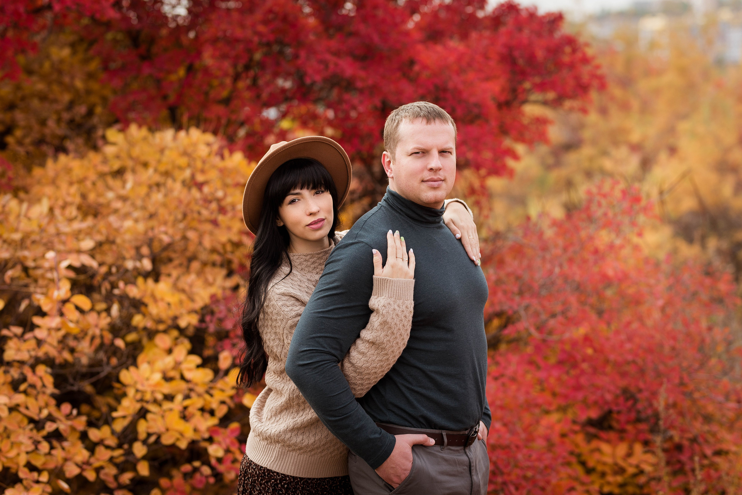 Осень. Свадебный и семейный фотограф Яна Стражева. Волгоград, Москва