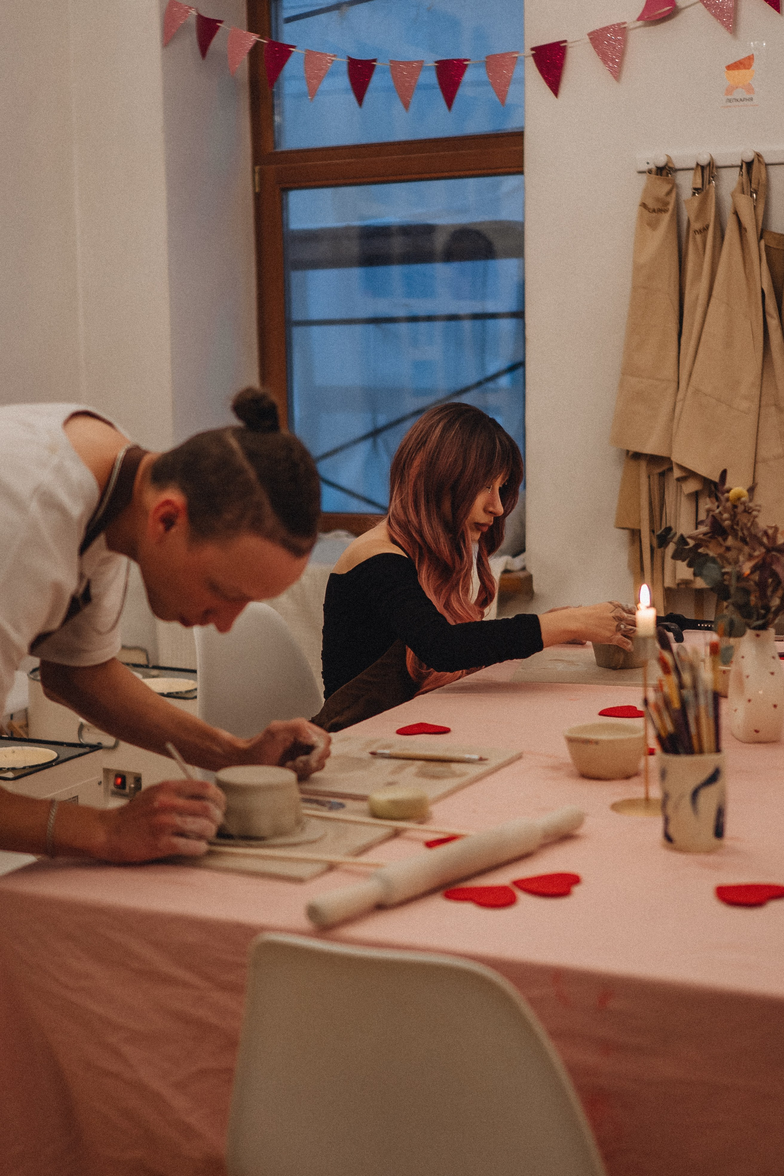 СВИДАНИЕ В ГОНЧАРНОЙ МАСТЕРСКОЙ. Профессиональный фотограф, Санкт-Петербург — Виктория Богомолова