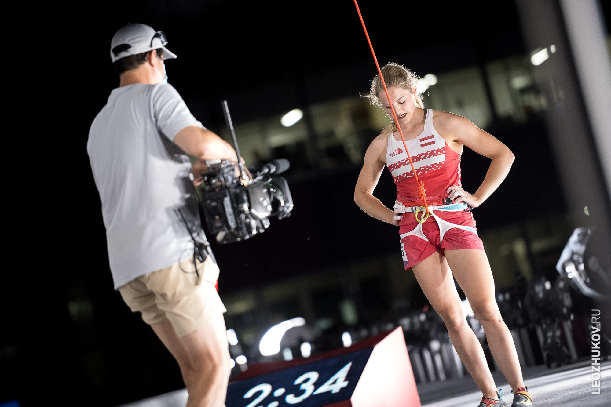 Tokyo-2020 Olympic games. Sports photographer Leonid Zhukov