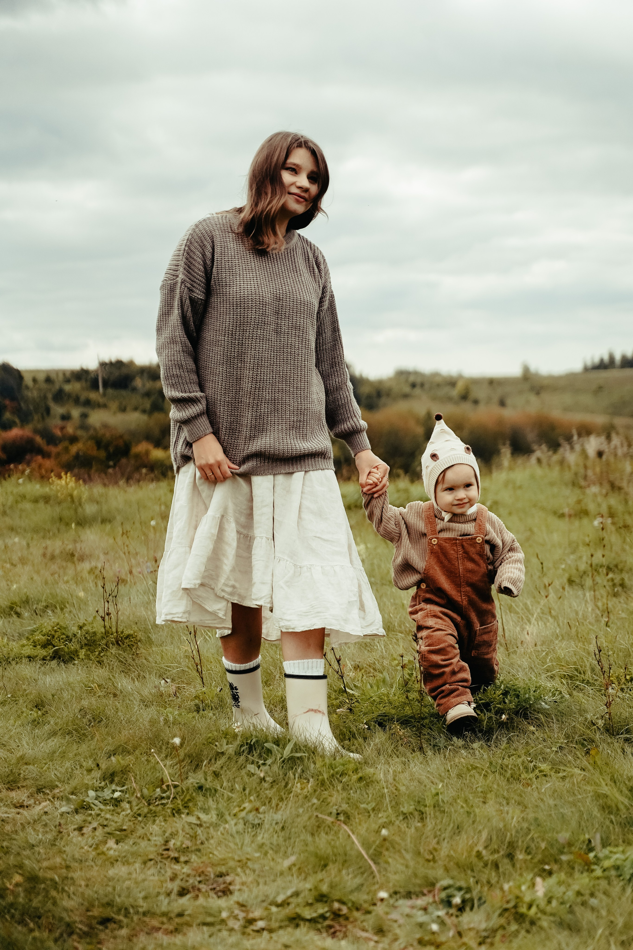 Семейная фотосъемка в поле. Бирск