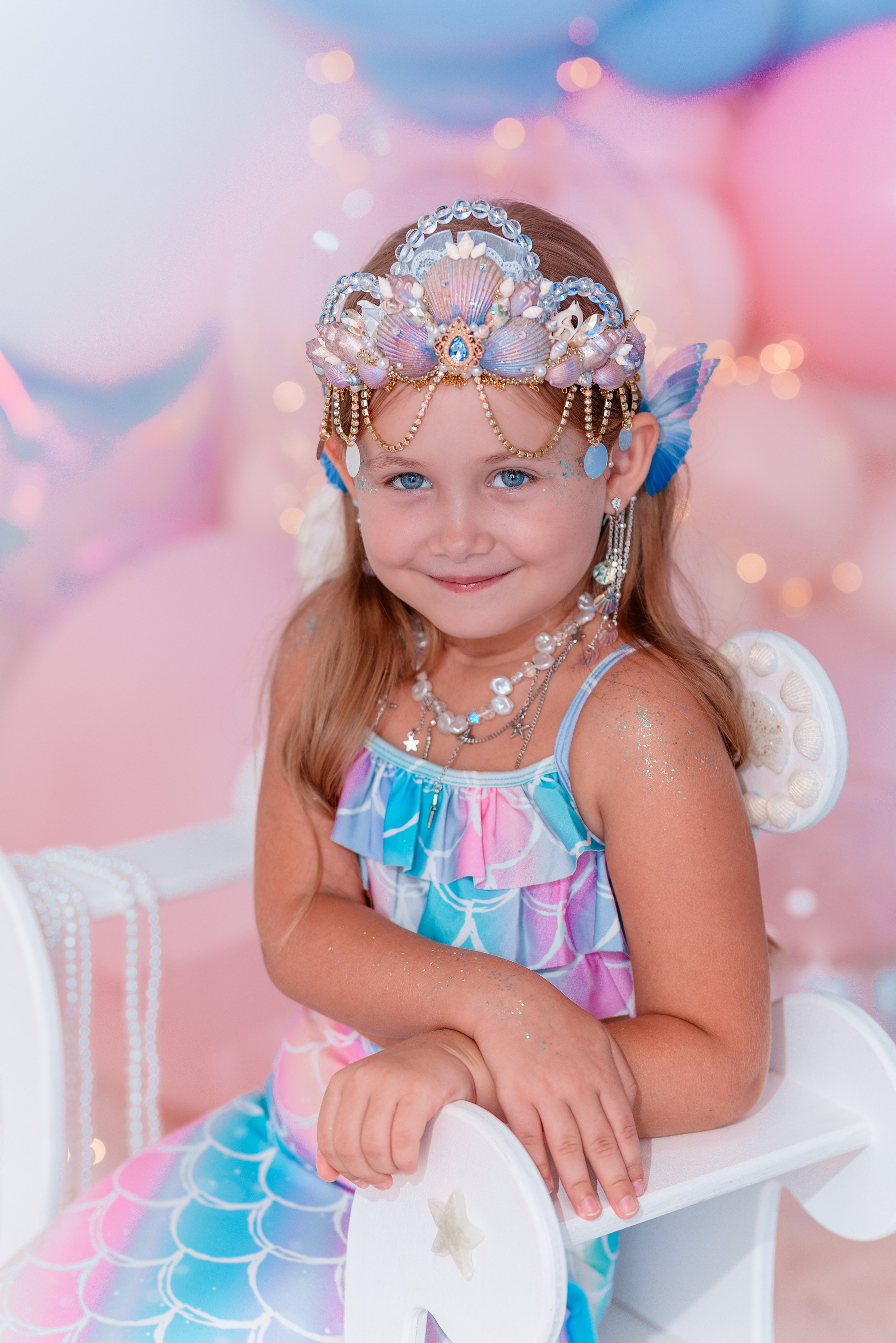 Детский фотопроект «Русалочка» в Сочи. Детский студийный фотограф Сочи