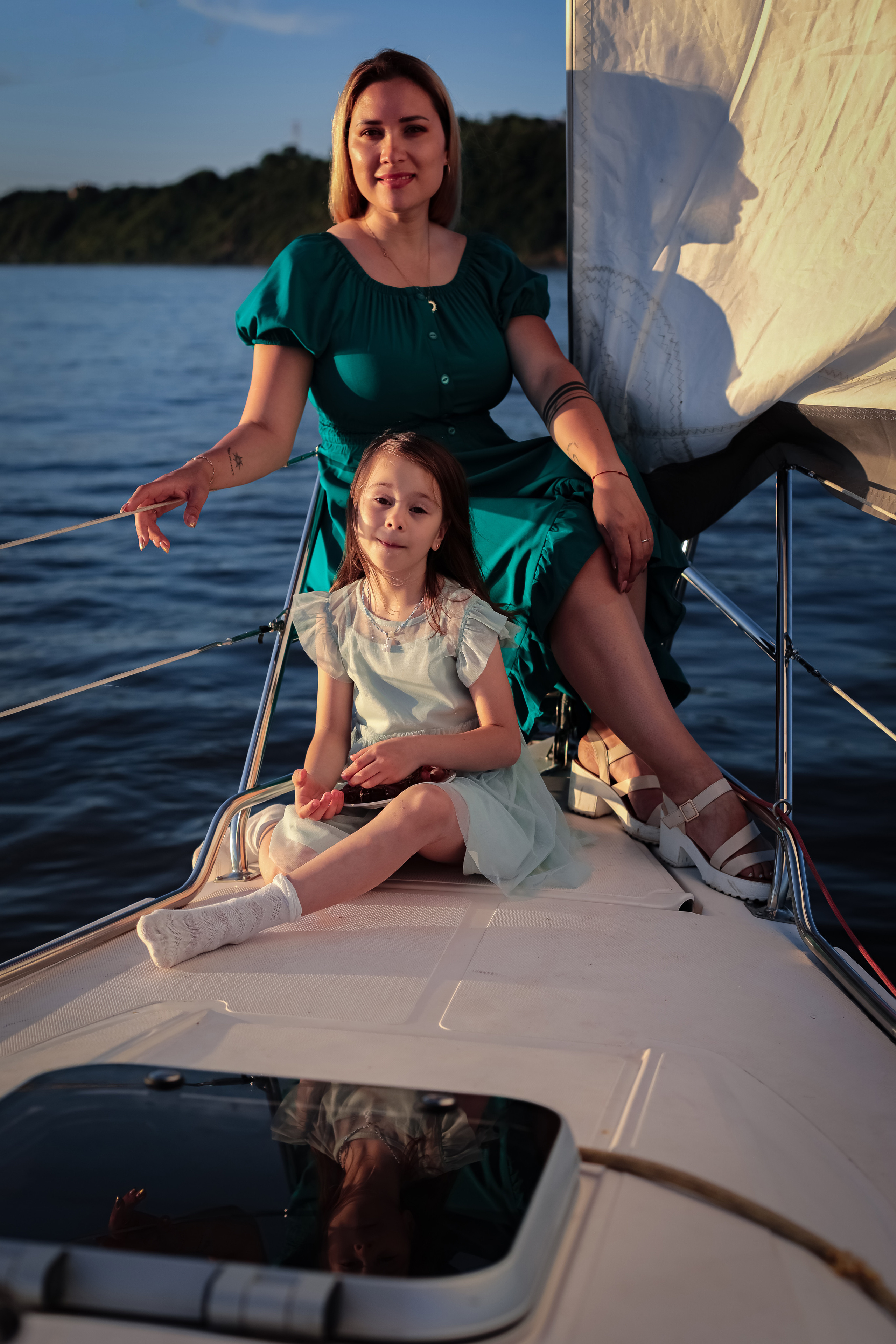 Нина и Денис на яхте. Фотограф г. Хабаровск. Семейные и индивидуальные съёмки