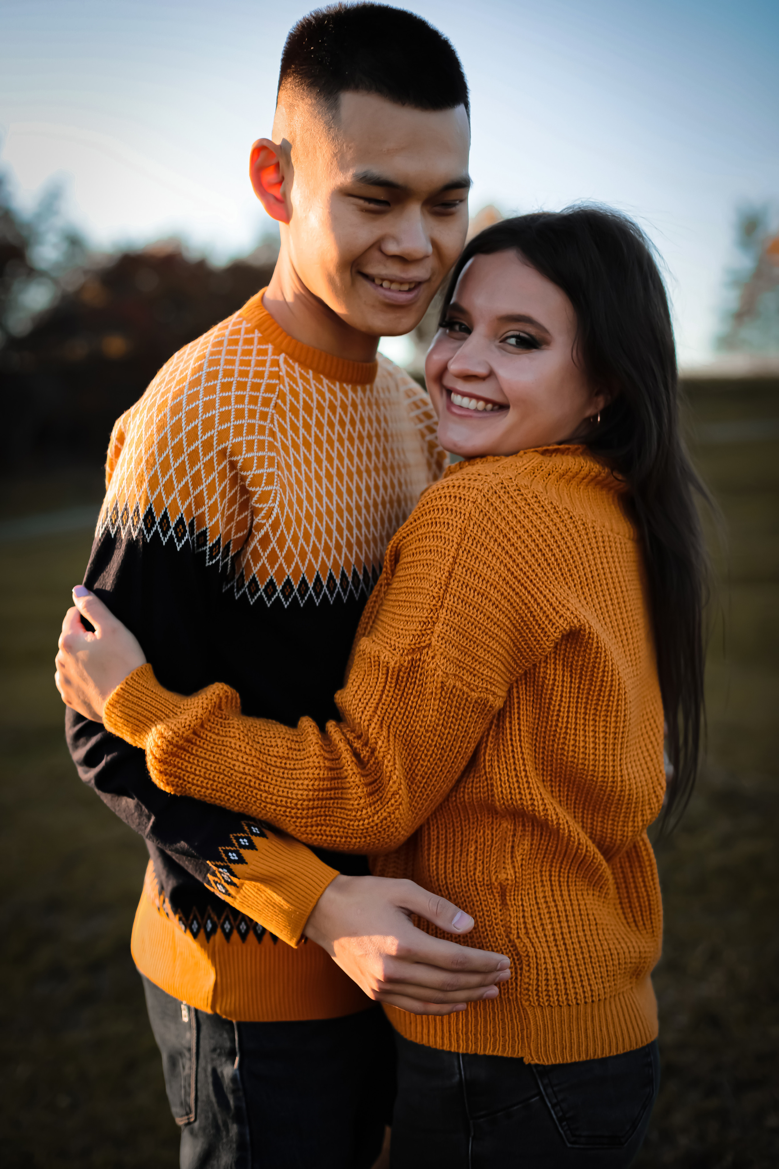 Валентина и Батор на пикнике. Фотограф г. Хабаровск. Семейные и индивидуальные съёмки