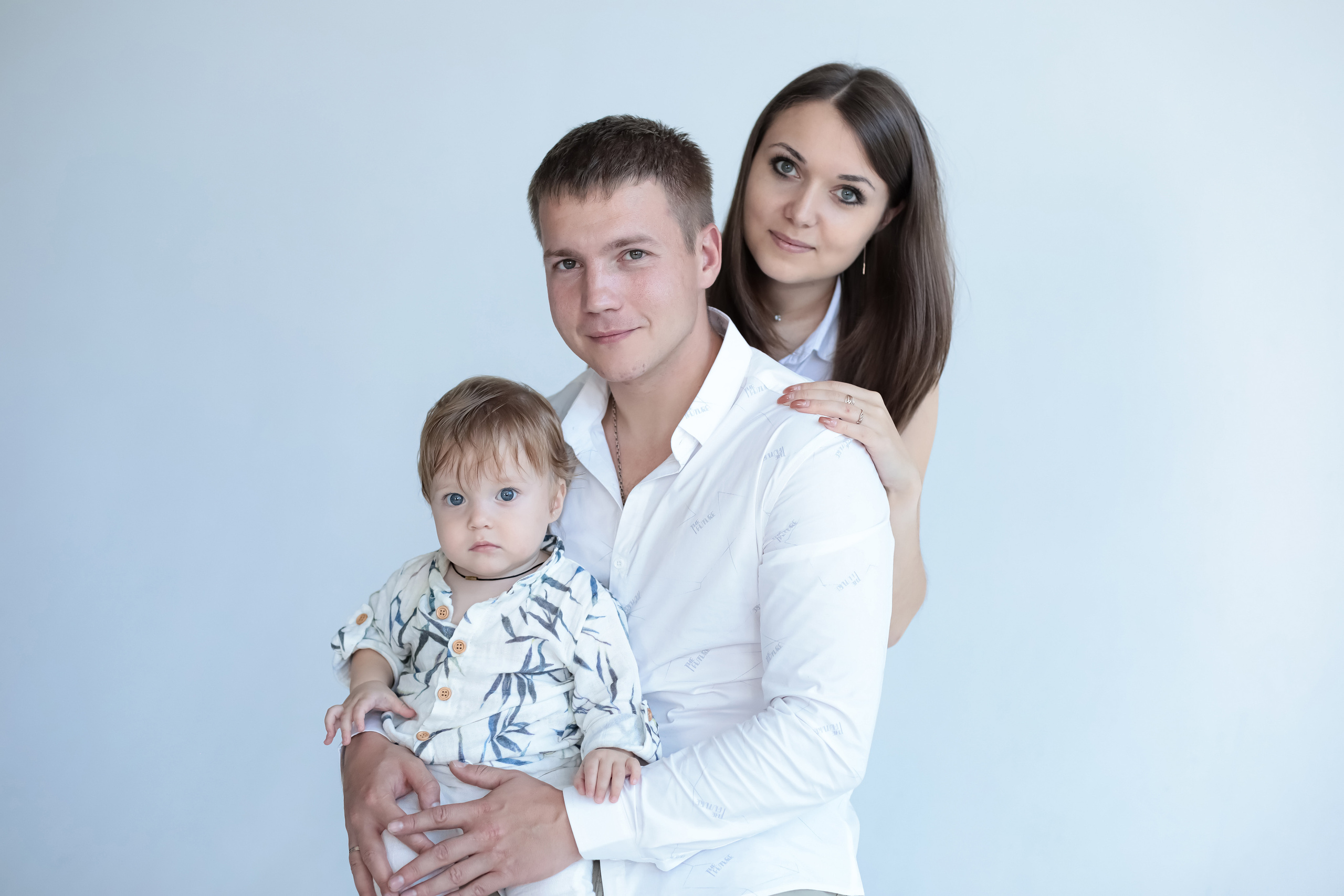 Наталия, Дмитрий и Паша. Фотограф г. Хабаровск. Семейные и индивидуальные съёмки