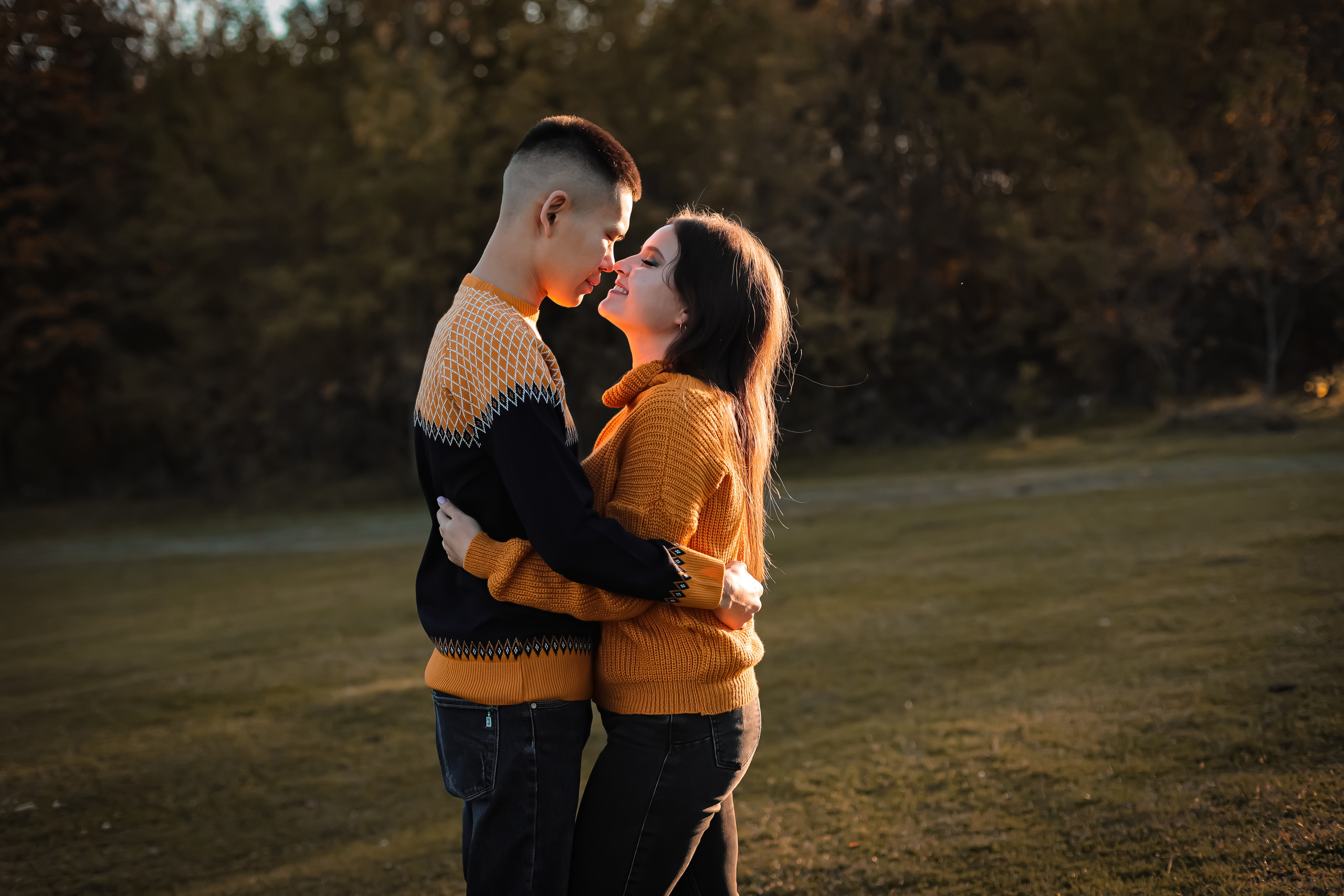 Валентина и Батор на пикнике. Фотограф г. Хабаровск. Семейные и индивидуальные съёмки