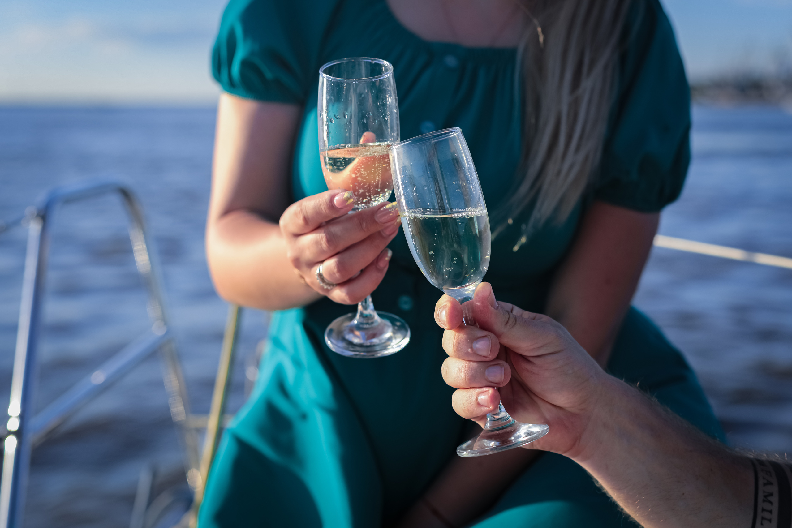 Нина и Денис на яхте. Фотограф г. Хабаровск. Семейные и индивидуальные съёмки