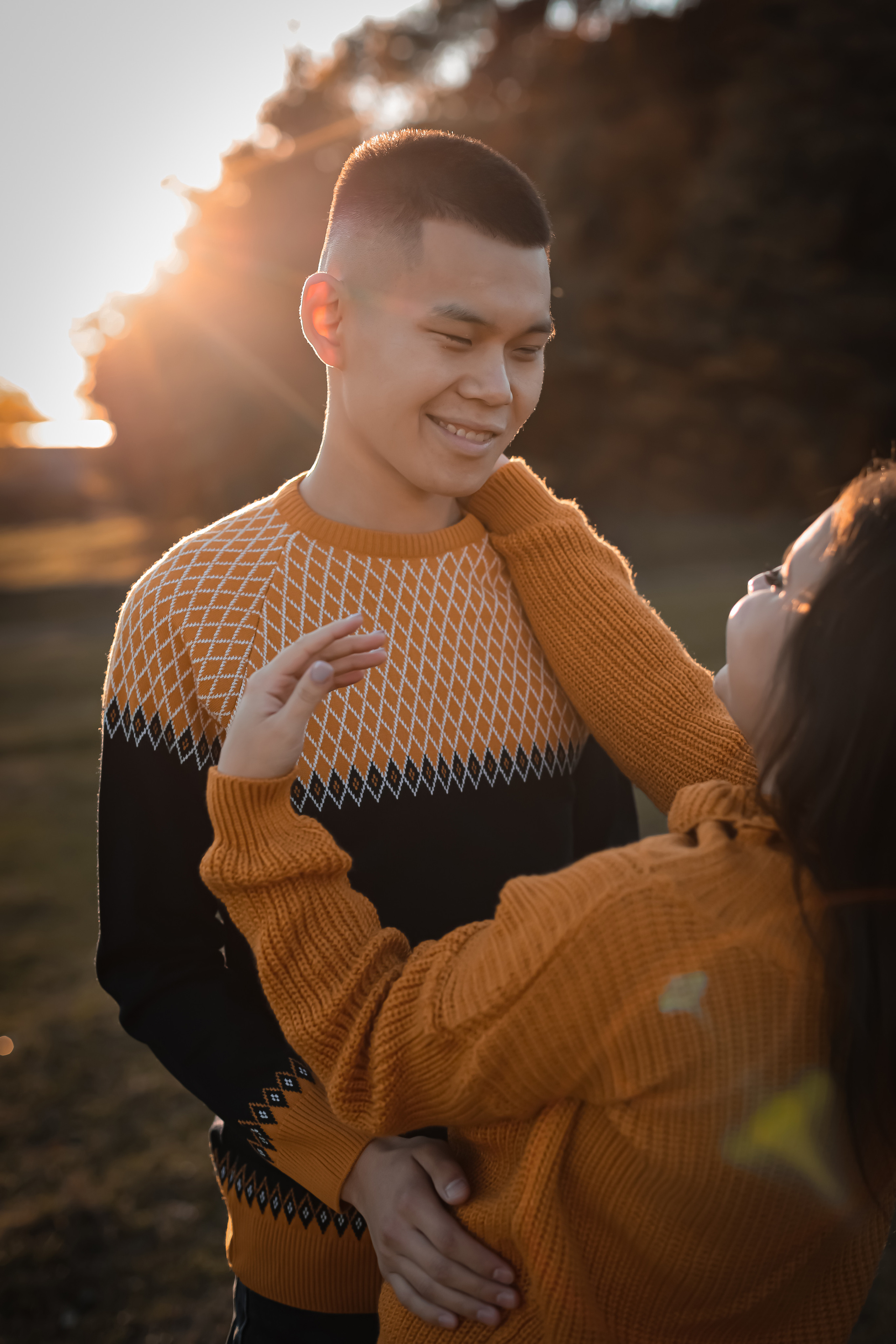 Валентина и Батор на пикнике. Фотограф г. Хабаровск. Семейные и индивидуальные съёмки