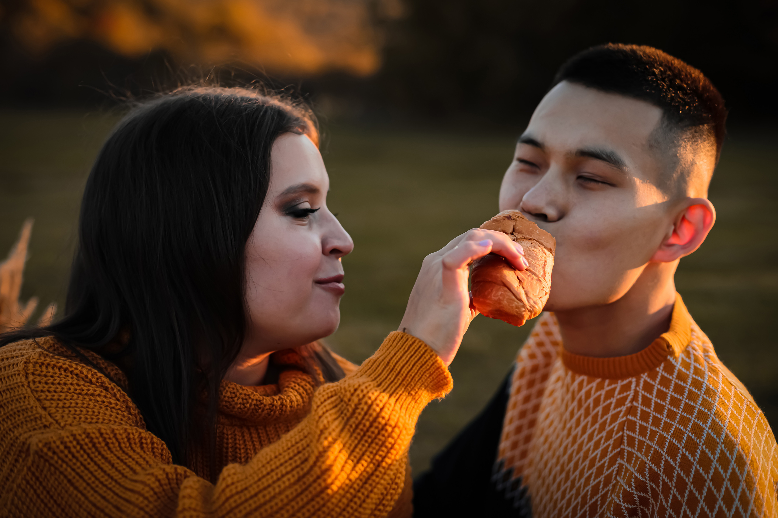 Валентина и Батор на пикнике. Фотограф г. Хабаровск. Семейные и индивидуальные съёмки